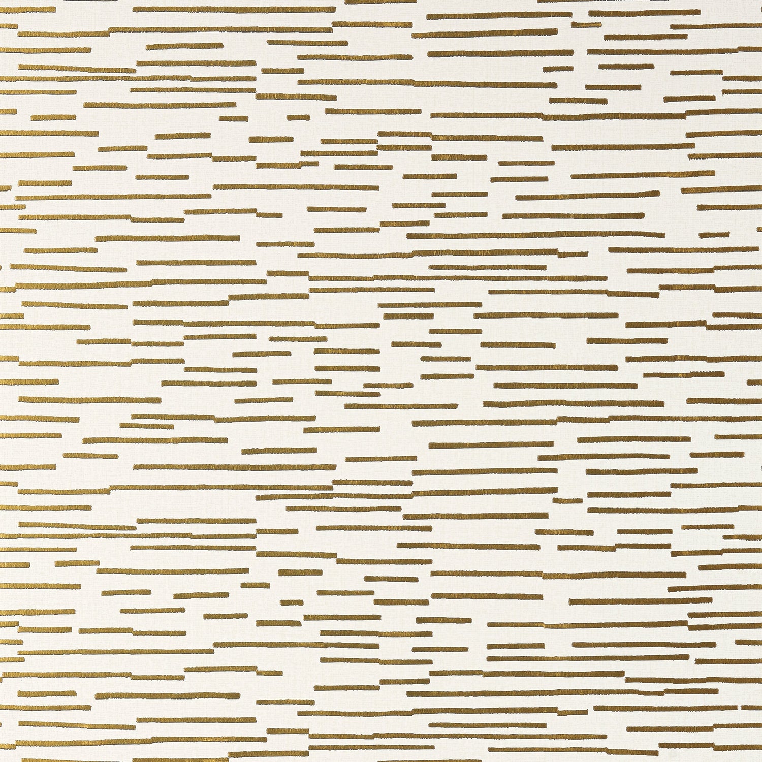 Sierra wallpaper in metallic gold on cream color - pattern number T4005 - by Thibaut in the Surface Resource collection