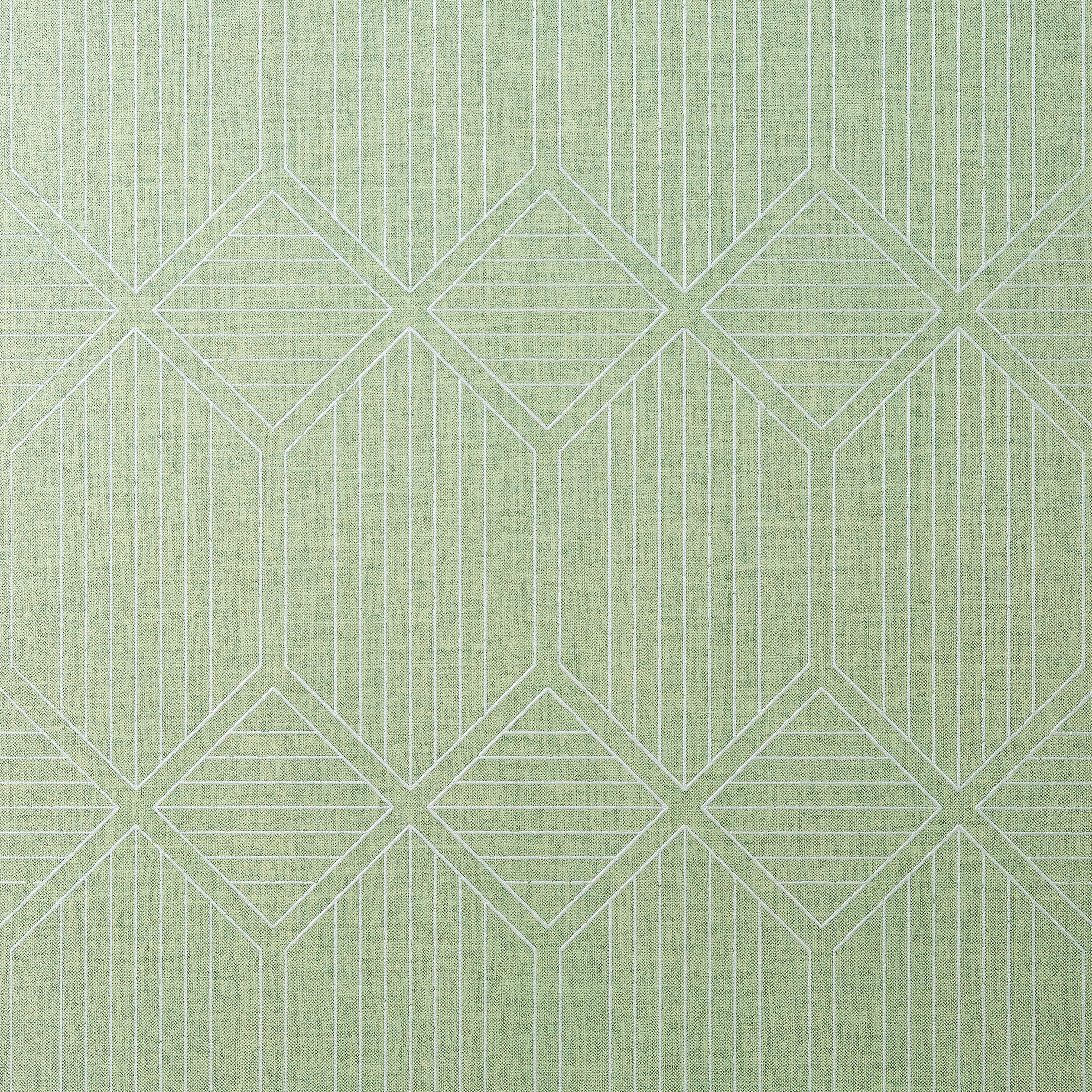 Noam wallpaper in green color - pattern number T401 - by Thibaut in the Modern Resource collection