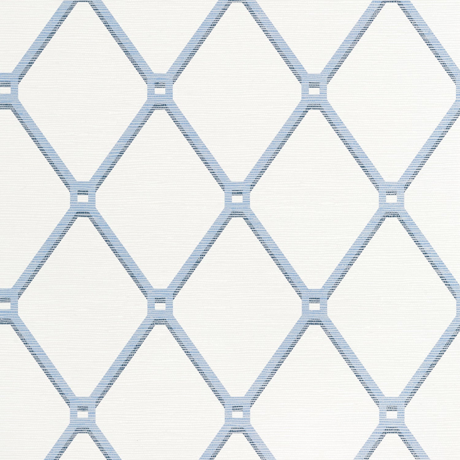 Easom Trellis wallpaper in blue color - pattern number T4052 - by Thibaut in the Surface Resource collection
