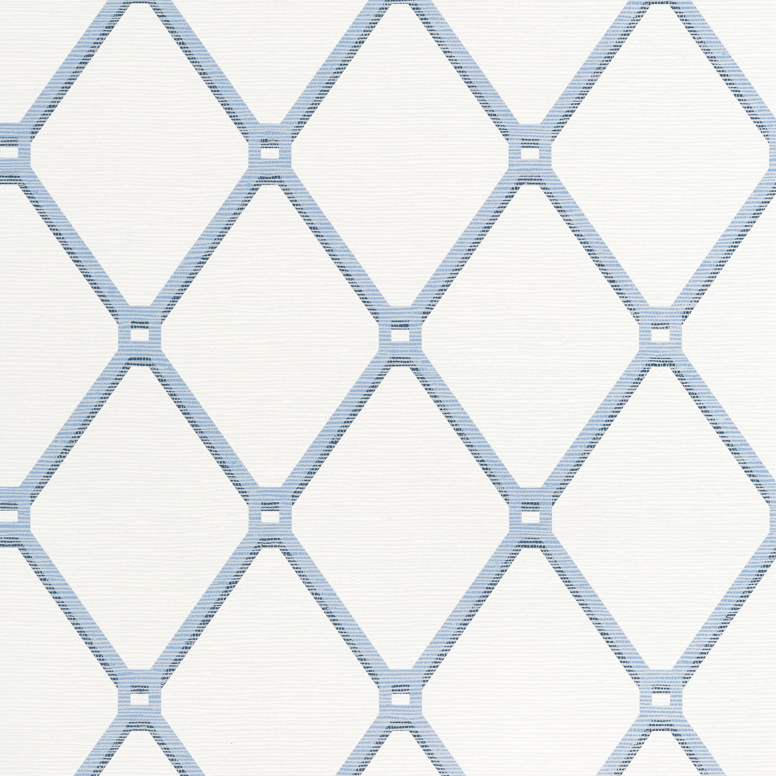 Easom Trellis wallpaper in blue color - pattern number T4052 - by Thibaut in the Surface Resource collection
