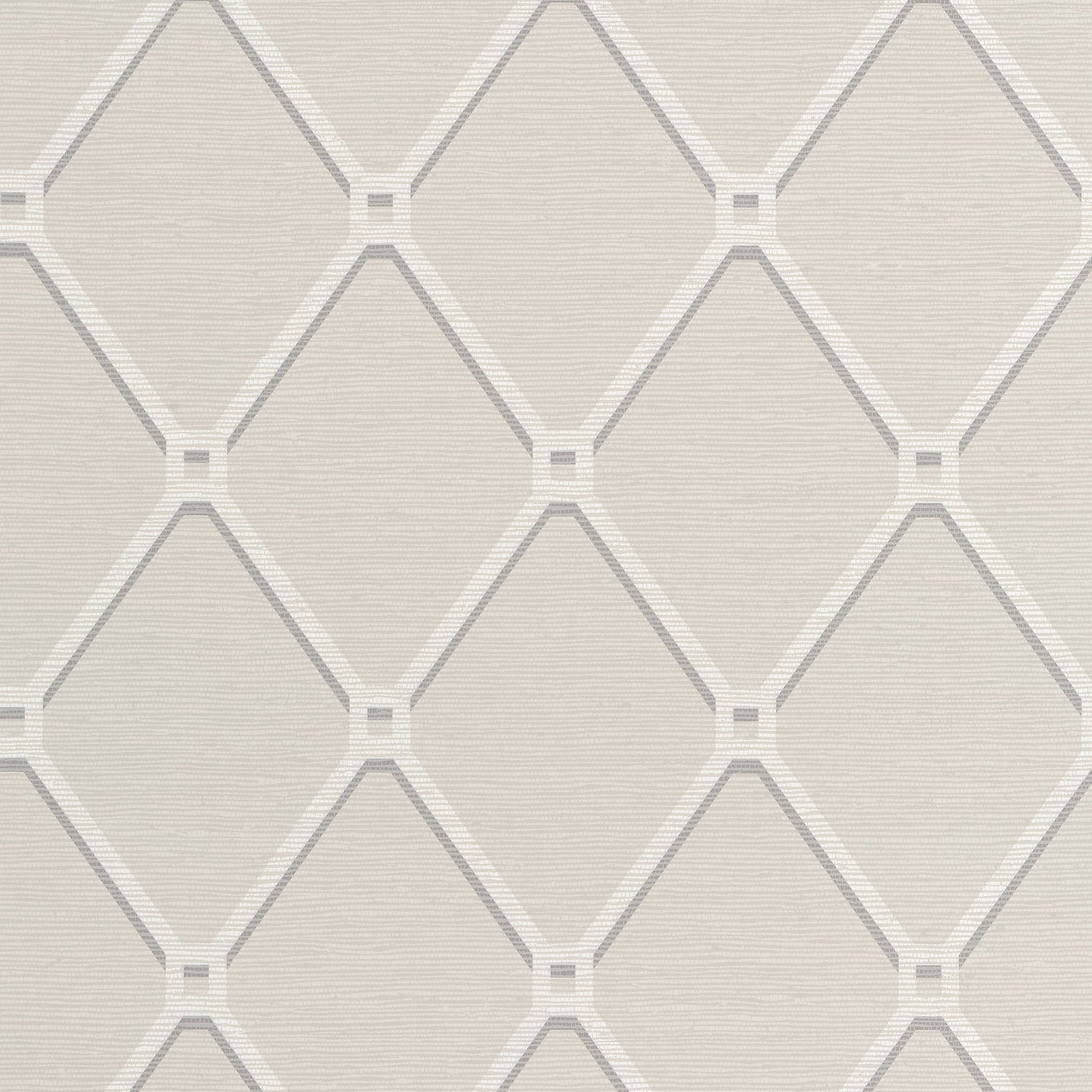 Easom Trellis wallpaper in grey color - pattern number T4054 - by Thibaut in the Surface Resource collection