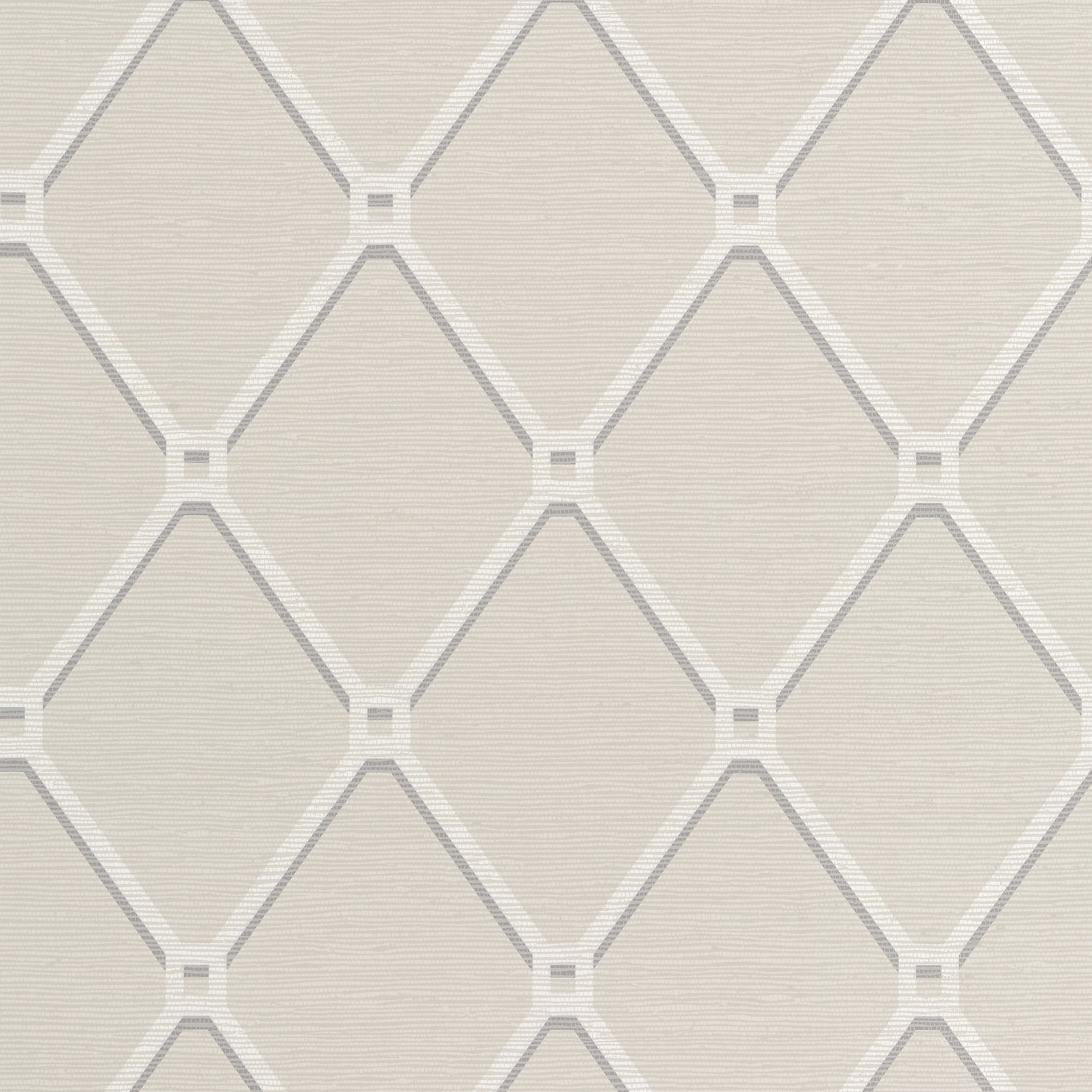 Easom Trellis wallpaper in grey color - pattern number T4054 - by Thibaut in the Surface Resource collection