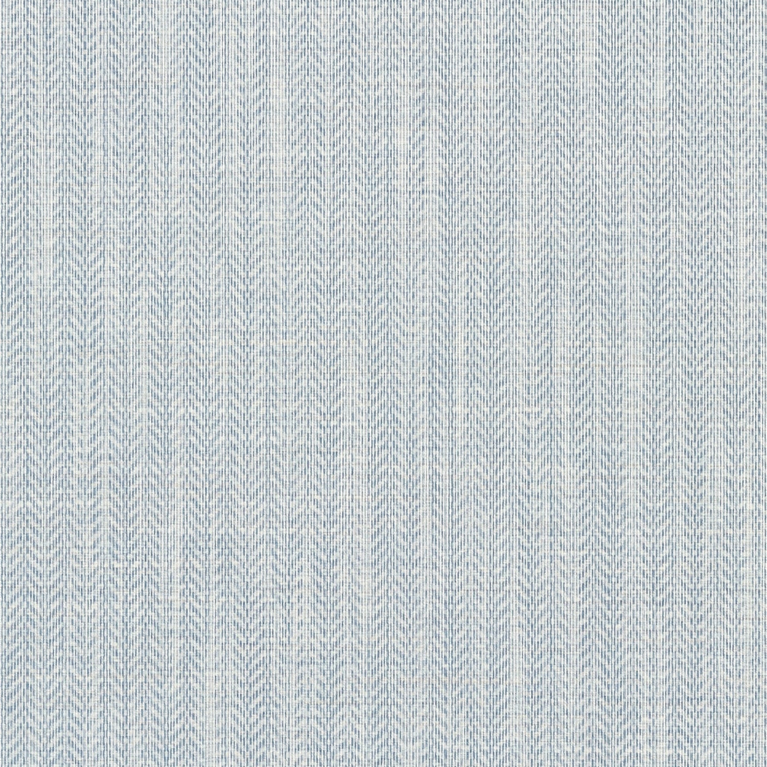 Baldwin Herringbone wallpaper in blue color - pattern number T4062 - by Thibaut in the Surface Resource collection