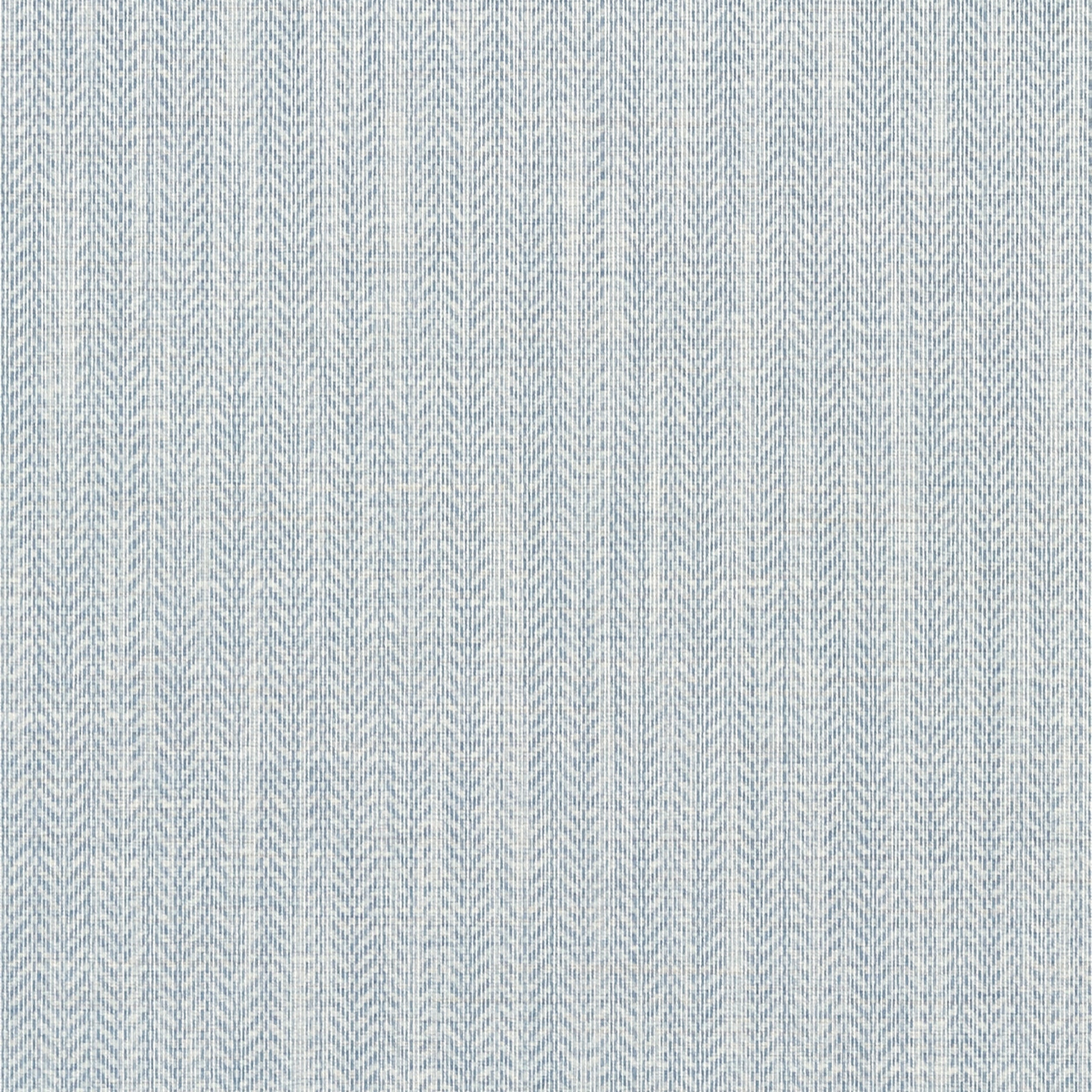 Baldwin Herringbone wallpaper in blue color - pattern number T4062 - by Thibaut in the Surface Resource collection