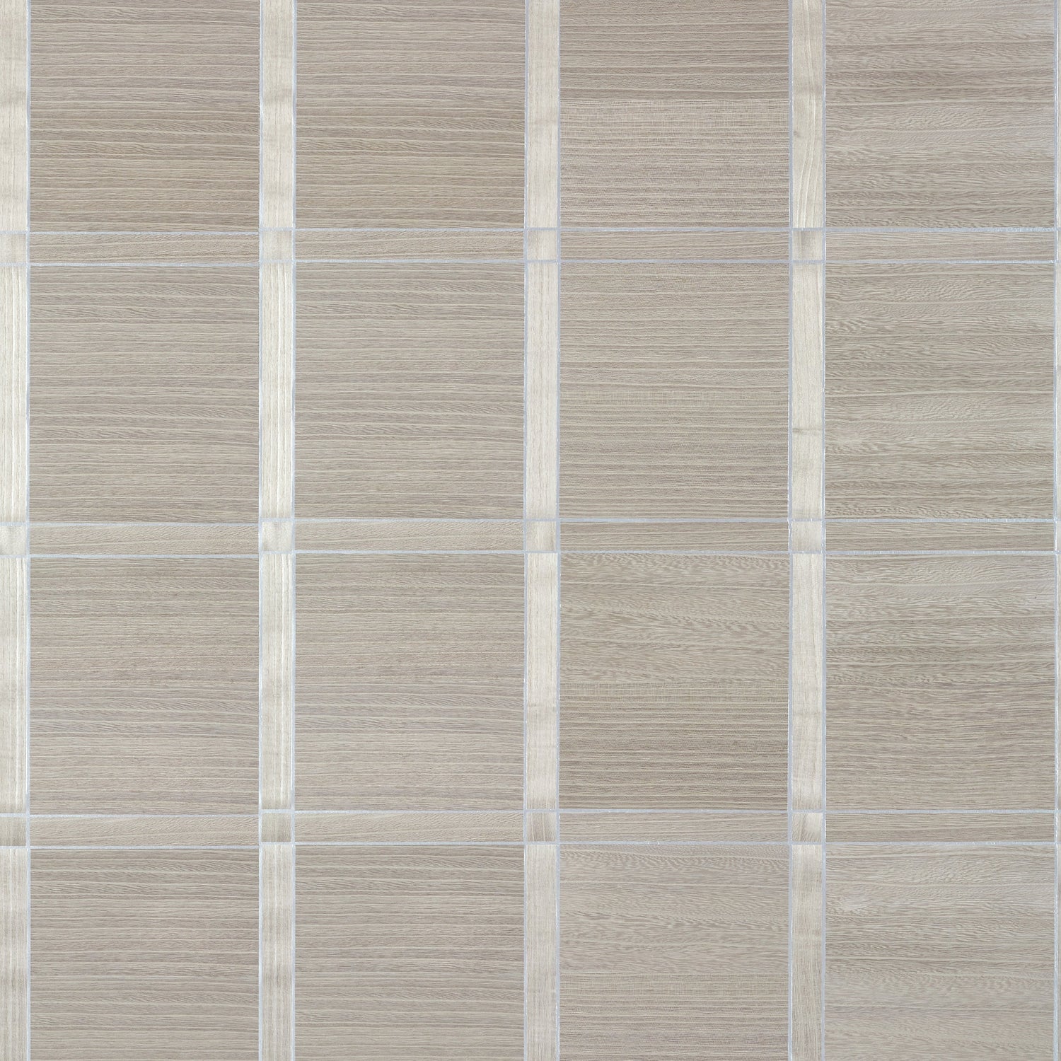 Wood Panel fabric in taupe and metallic silver color - pattern number T41003 - by Thibaut in the Modern Resource Volume 4 collection