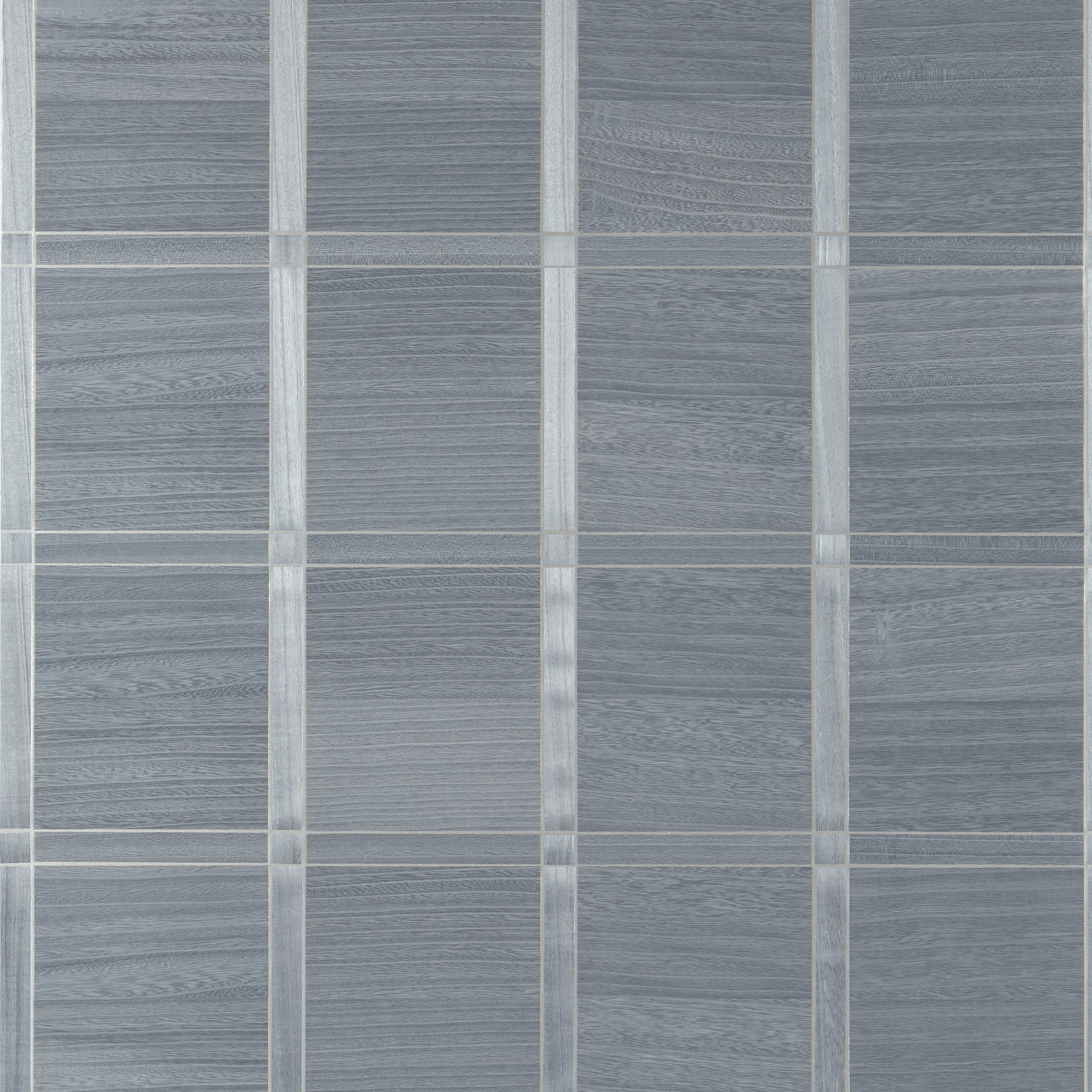 Wood Panel fabric in cadet and metallic pewter color - pattern number T41004 - by Thibaut in the Modern Resource Volume 4 collection
