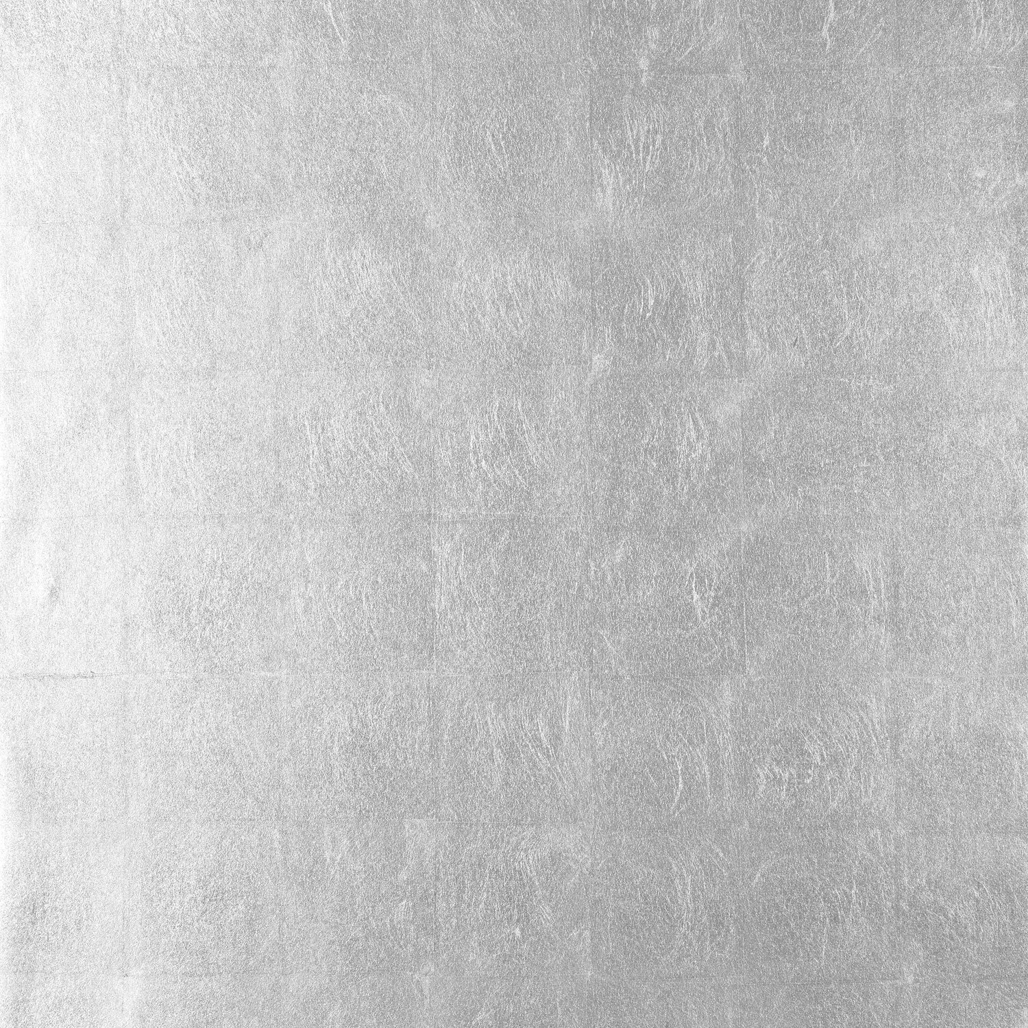 Metal Leaf fabric in metallic silver color - pattern number T41010 - by Thibaut in the Modern Resource Volume 4 collection