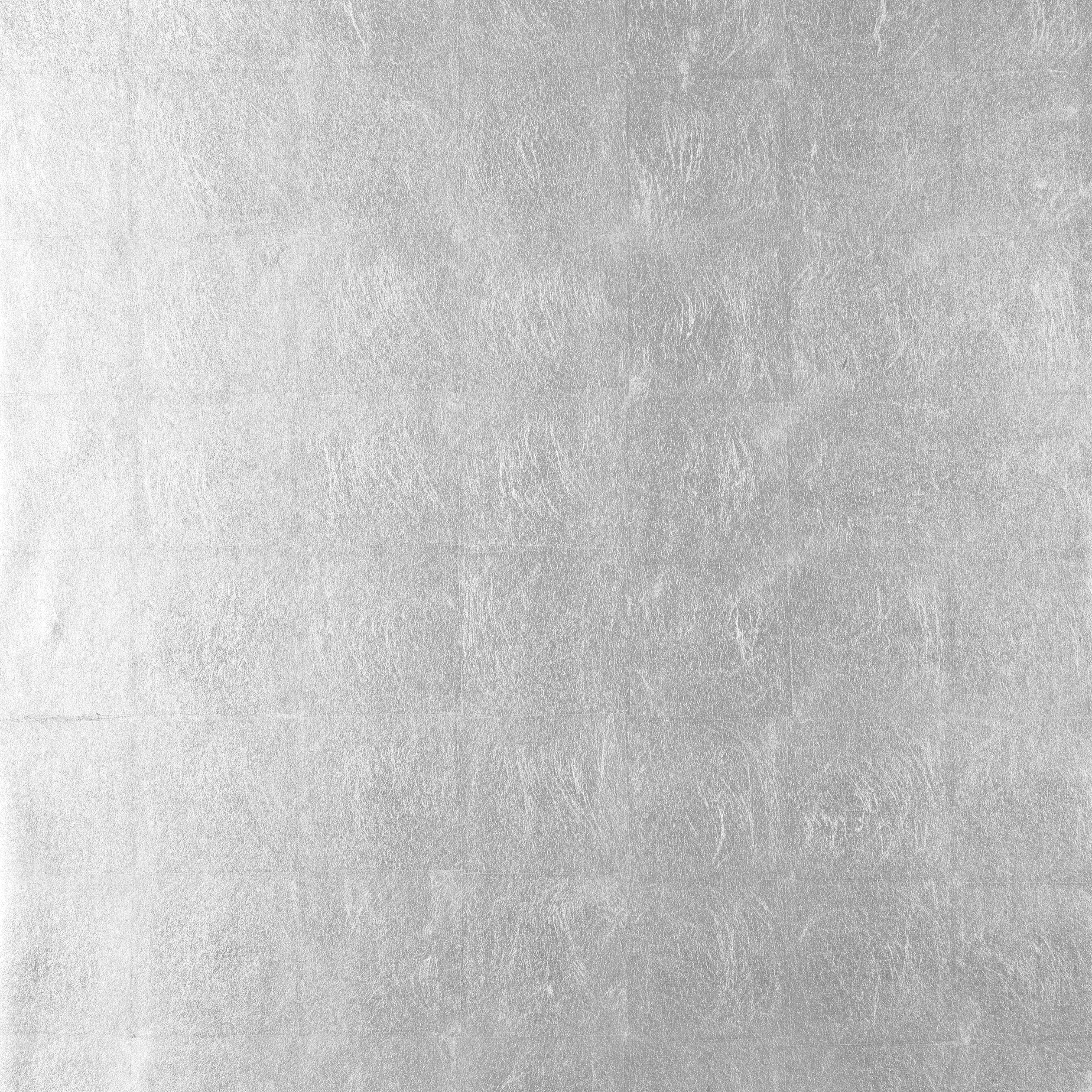 Metal Leaf fabric in metallic silver color - pattern number T41010 - by Thibaut in the Modern Resource Volume 4 collection