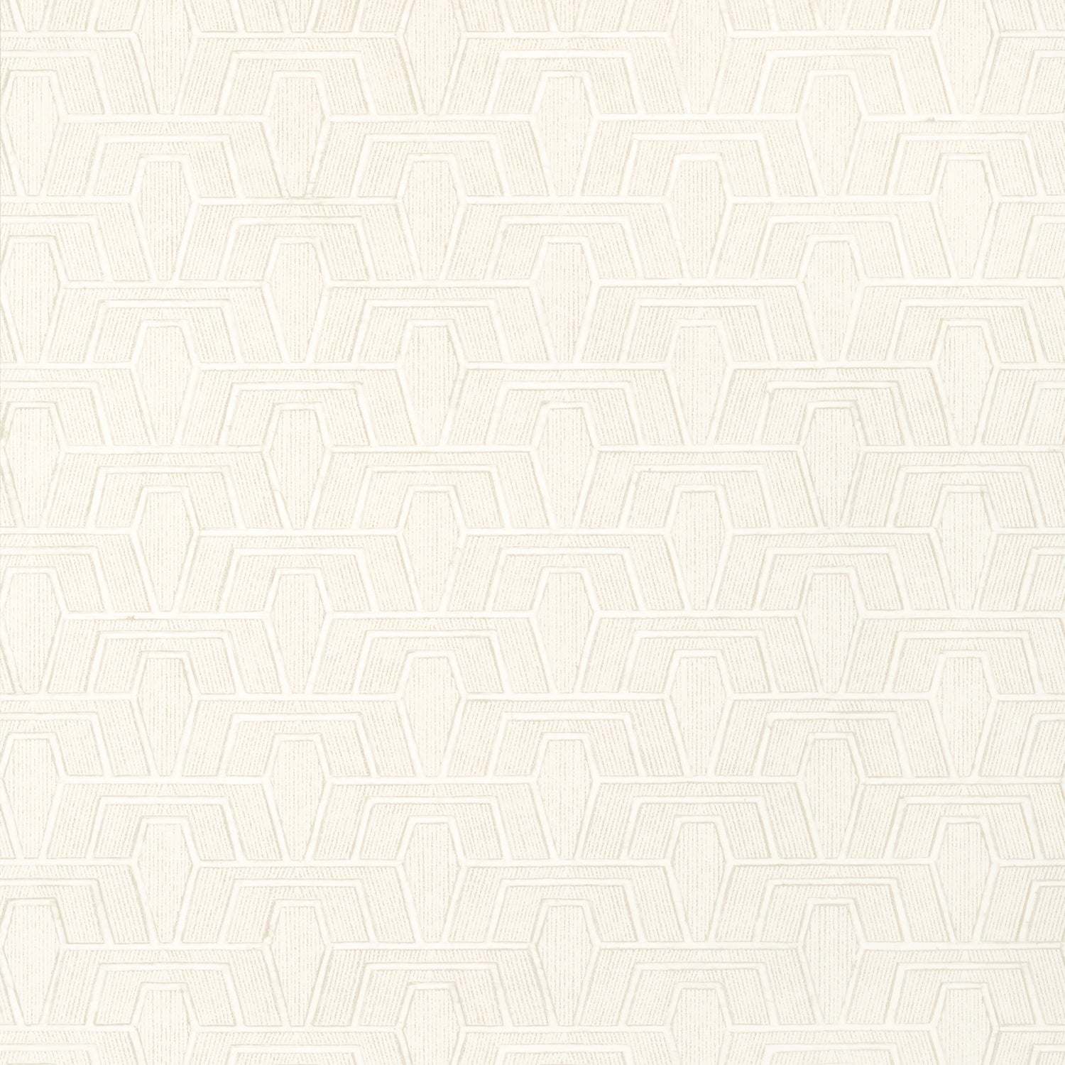 Hinton Tunnel fabric in ivory color - pattern number T41013 - by Thibaut in the Modern Resource Volume 4 collection