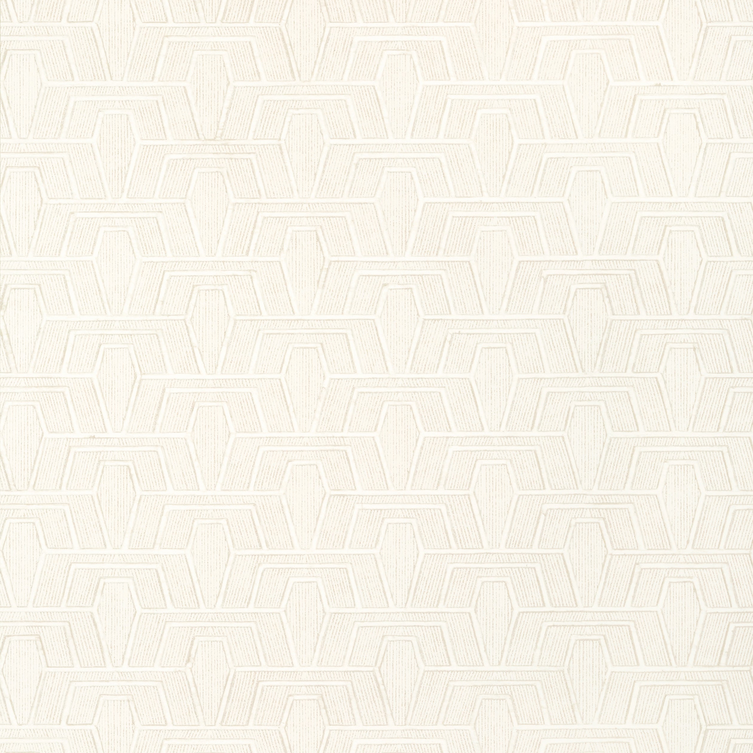 Hinton Tunnel fabric in ivory color - pattern number T41013 - by Thibaut in the Modern Resource Volume 4 collection