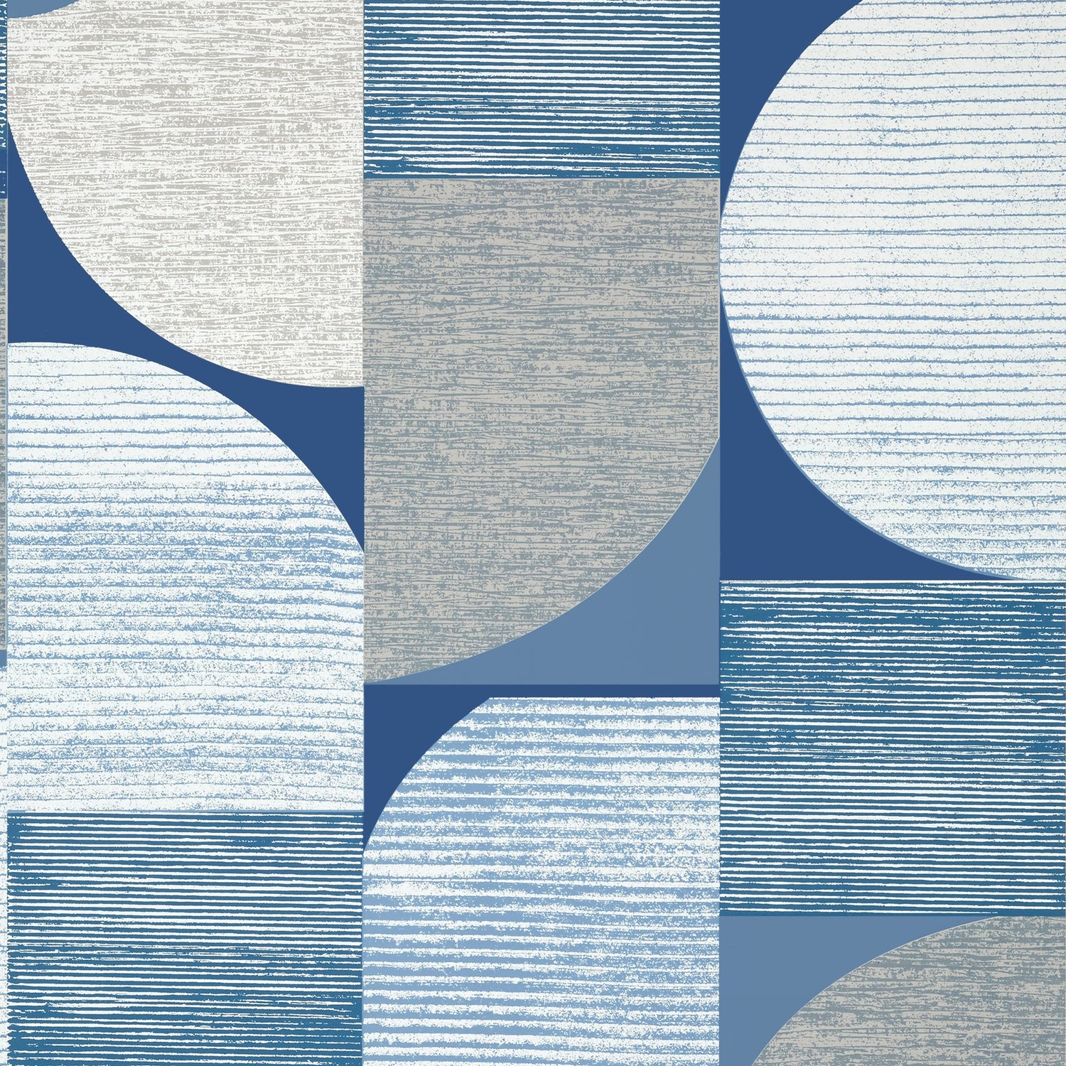 Saturn fabric in blue color - pattern number T41025 - by Thibaut in the Modern Resource Volume 4 collection