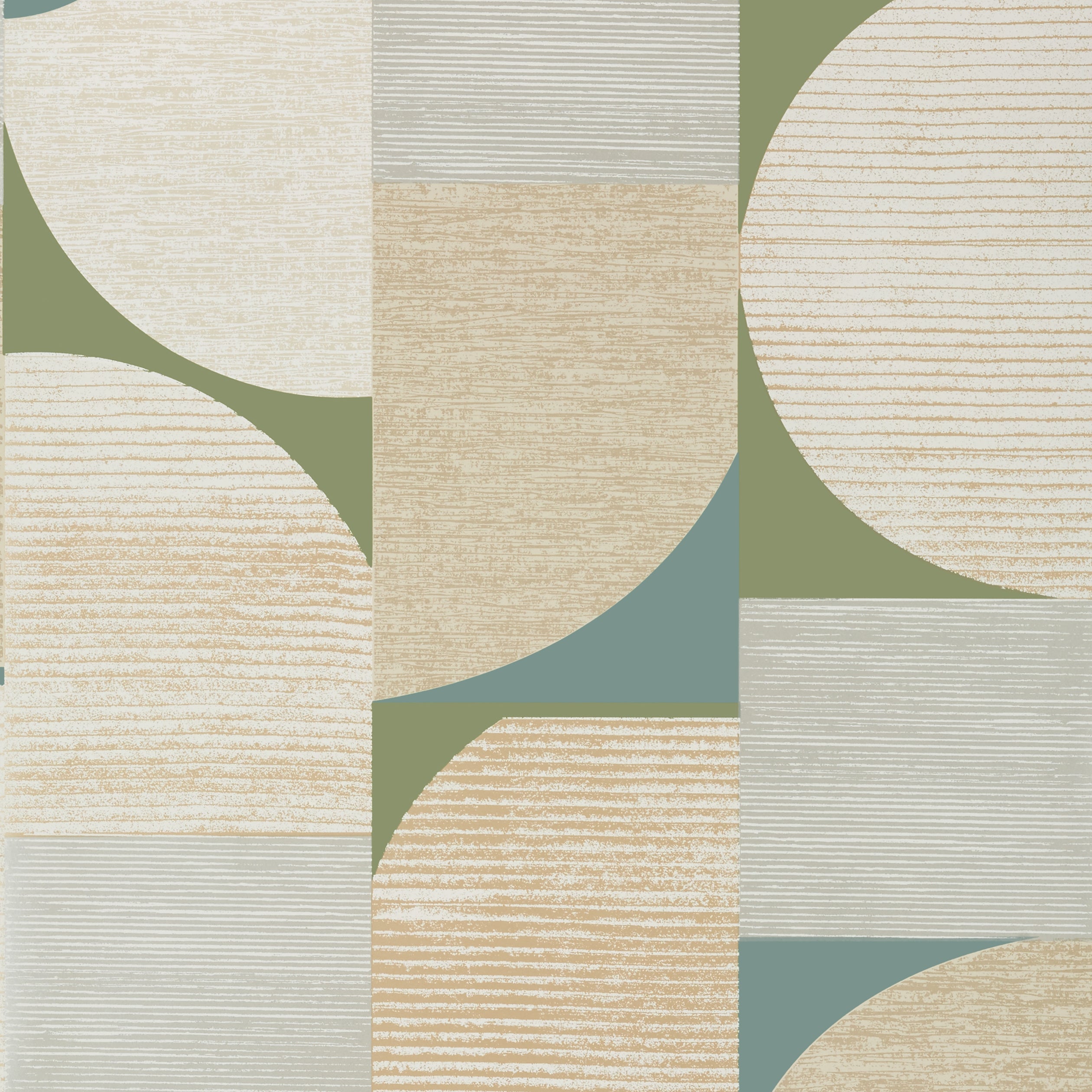 Saturn fabric in metallic gold and moss color - pattern number T41026 - by Thibaut in the Modern Resource Volume 4 collection