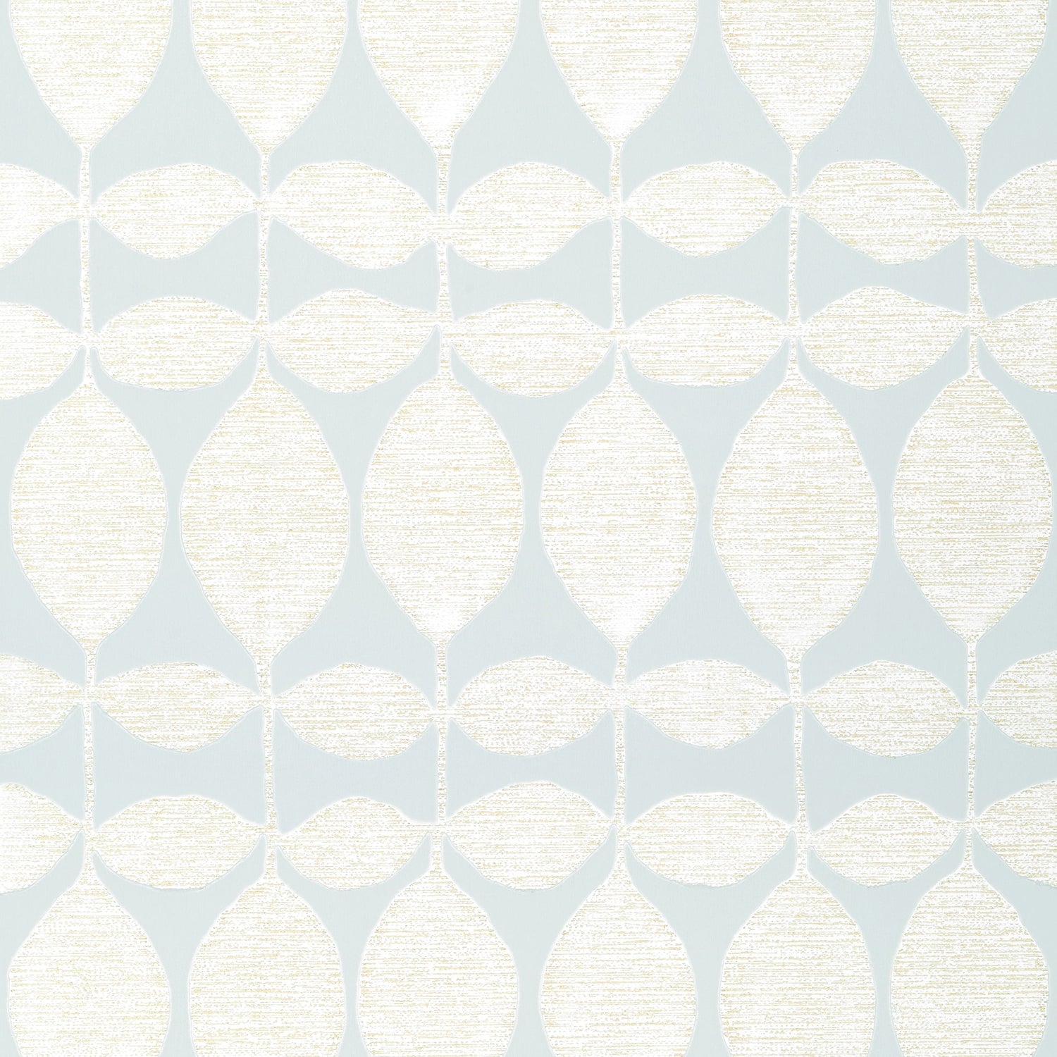 Lola fabric in pearl on soft blue color - pattern number T41043 - by Thibaut in the Modern Resource Volume 4 collection