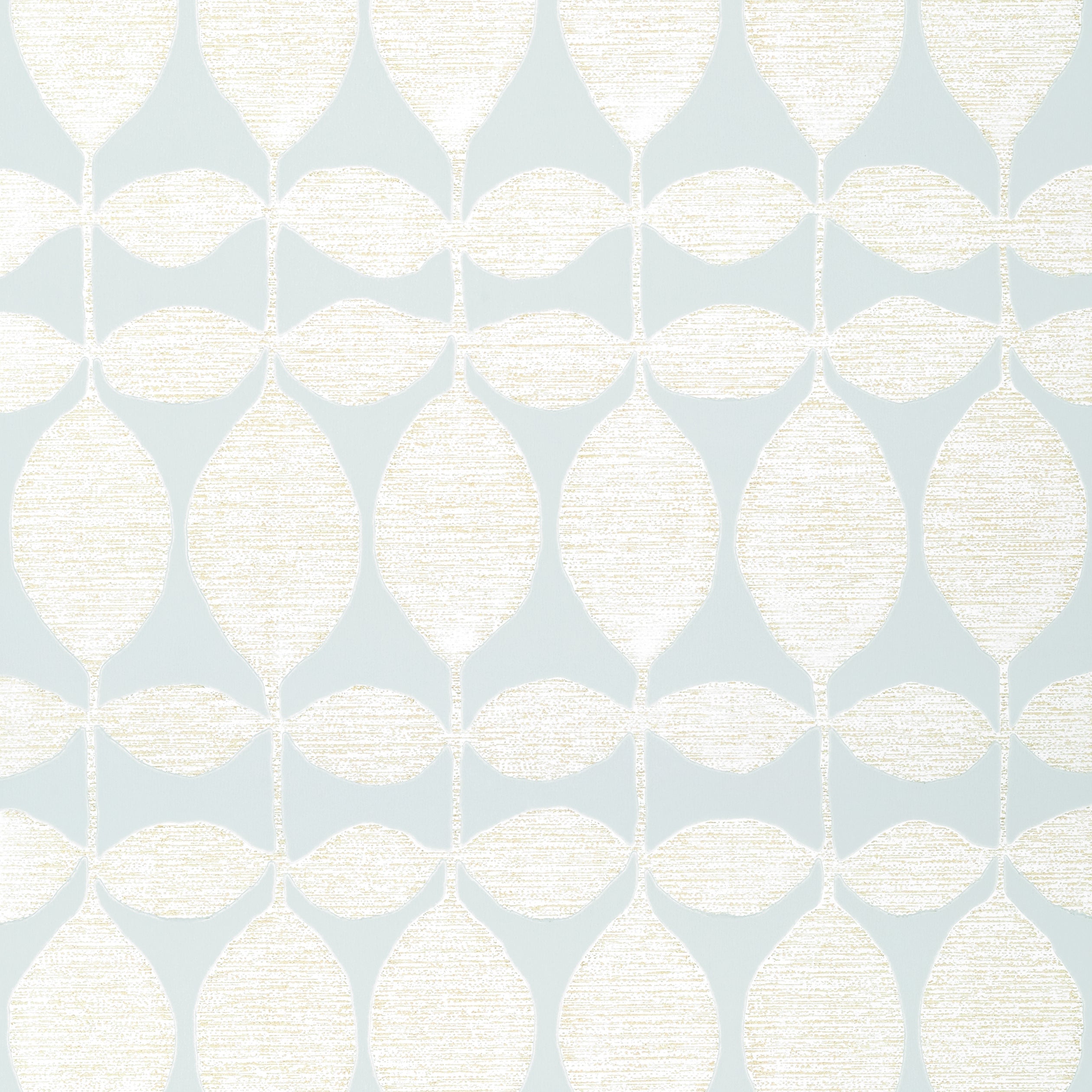 Lola fabric in pearl on soft blue color - pattern number T41043 - by Thibaut in the Modern Resource Volume 4 collection