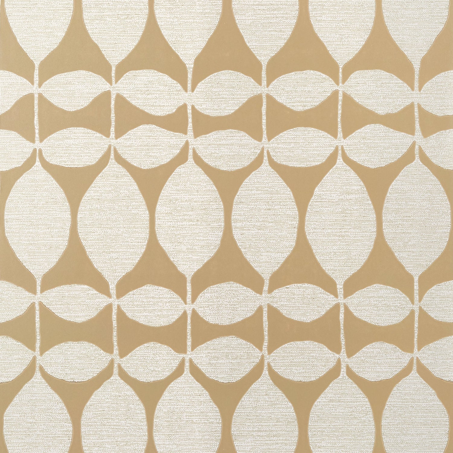 Lola fabric in metallic gold color - pattern number T41045 - by Thibaut in the Modern Resource Volume 4 collection