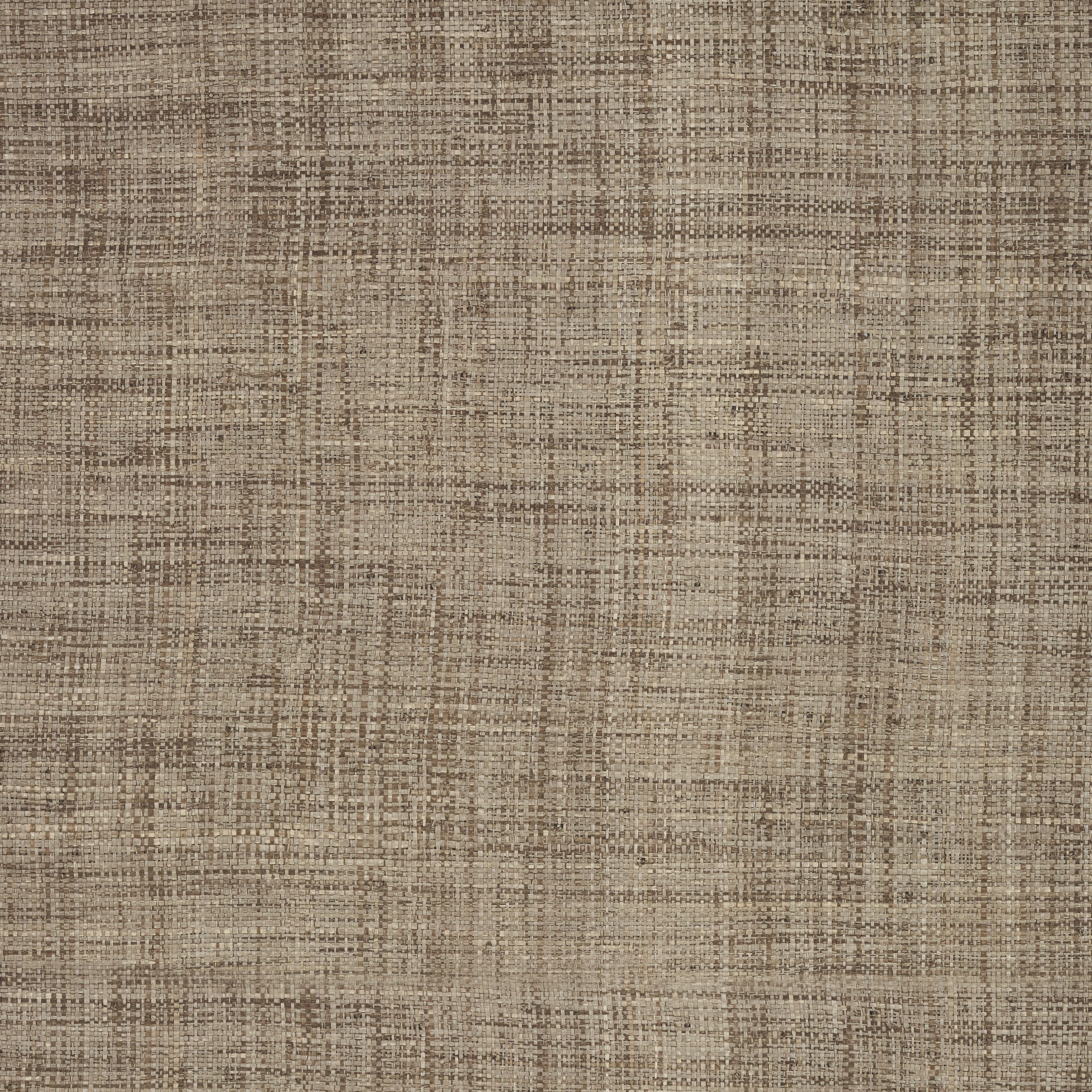 Carolina Raffia fabric in grey color - pattern number T41122 - by Thibaut in the Grasscloth Resource Volume 3 collection