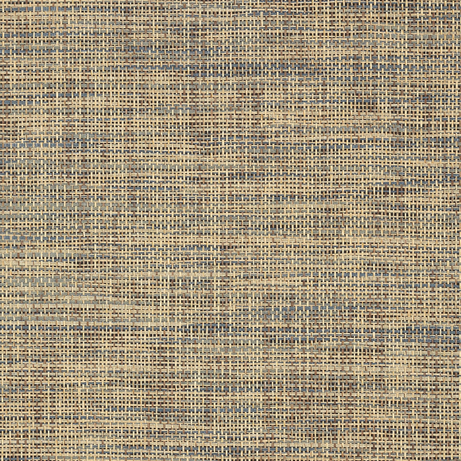 Stablewood wallpaper in navy color - pattern number T41143 - by Thibaut in the Grasscloth Resource Volume 3 collection
