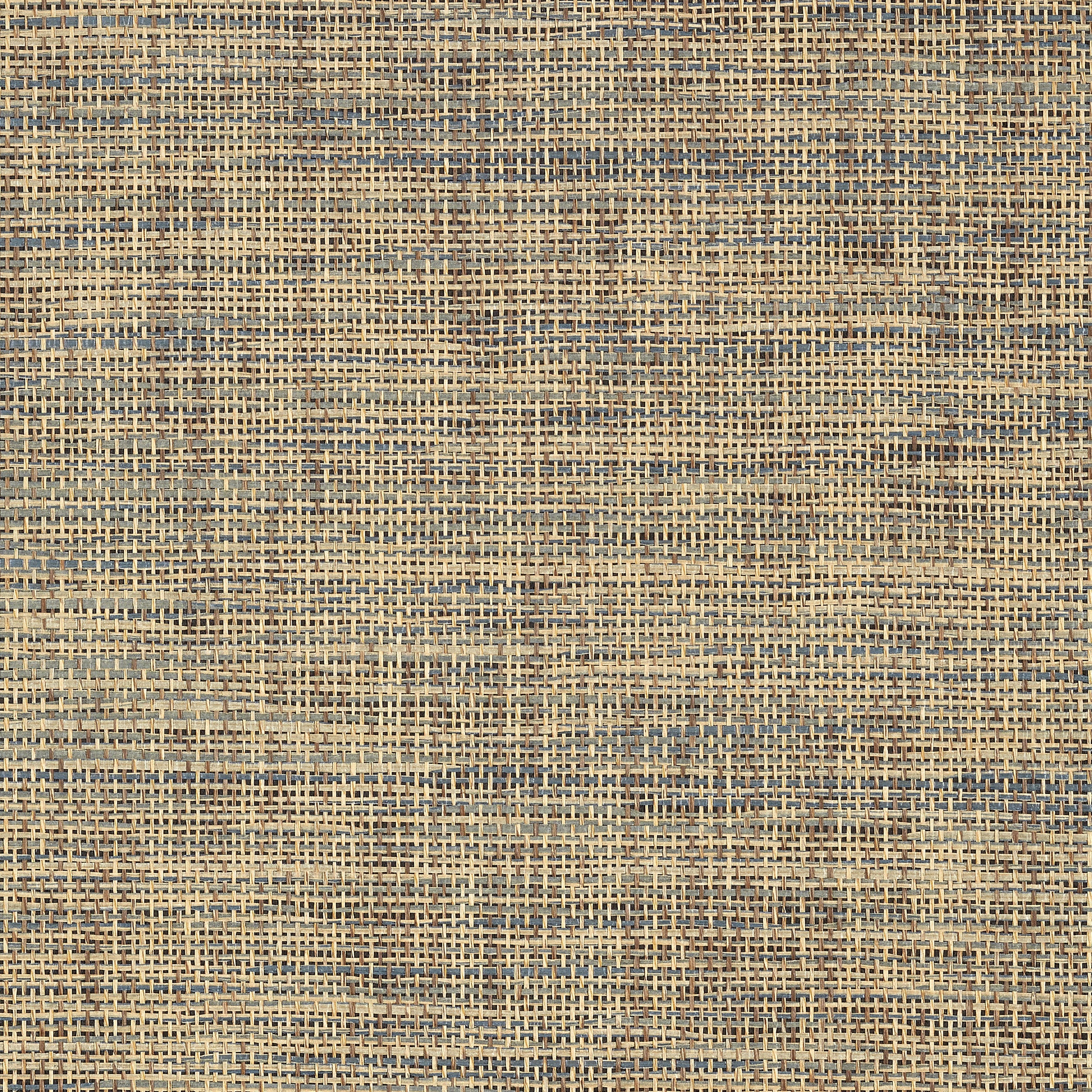 Stablewood wallpaper in navy color - pattern number T41143 - by Thibaut in the Grasscloth Resource Volume 3 collection