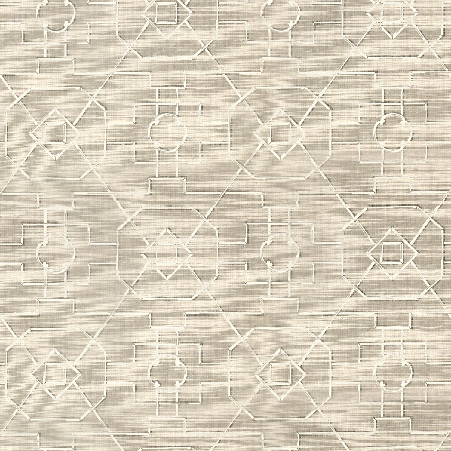 East Gate wallpaper in taupe color - pattern number T41151 - by Thibaut in the Grasscloth Resource Volume 3 collection
