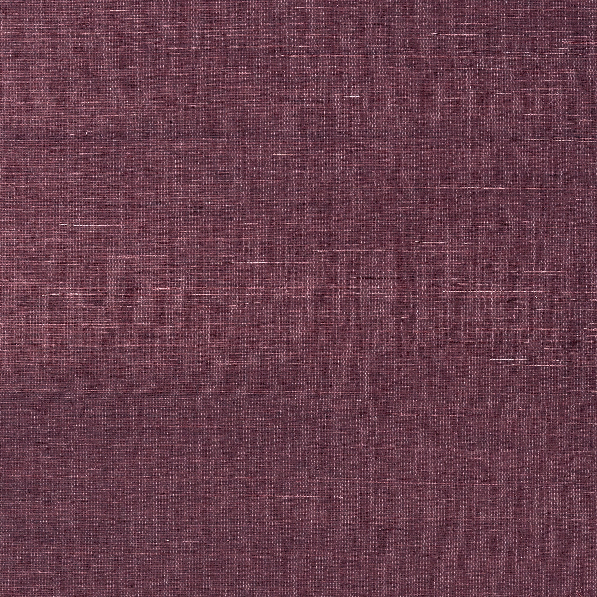 Shang Extra Fine Sisal fabric in plum color - pattern number T41164 - by Thibaut in the Grasscloth Resource Volume 6 collection