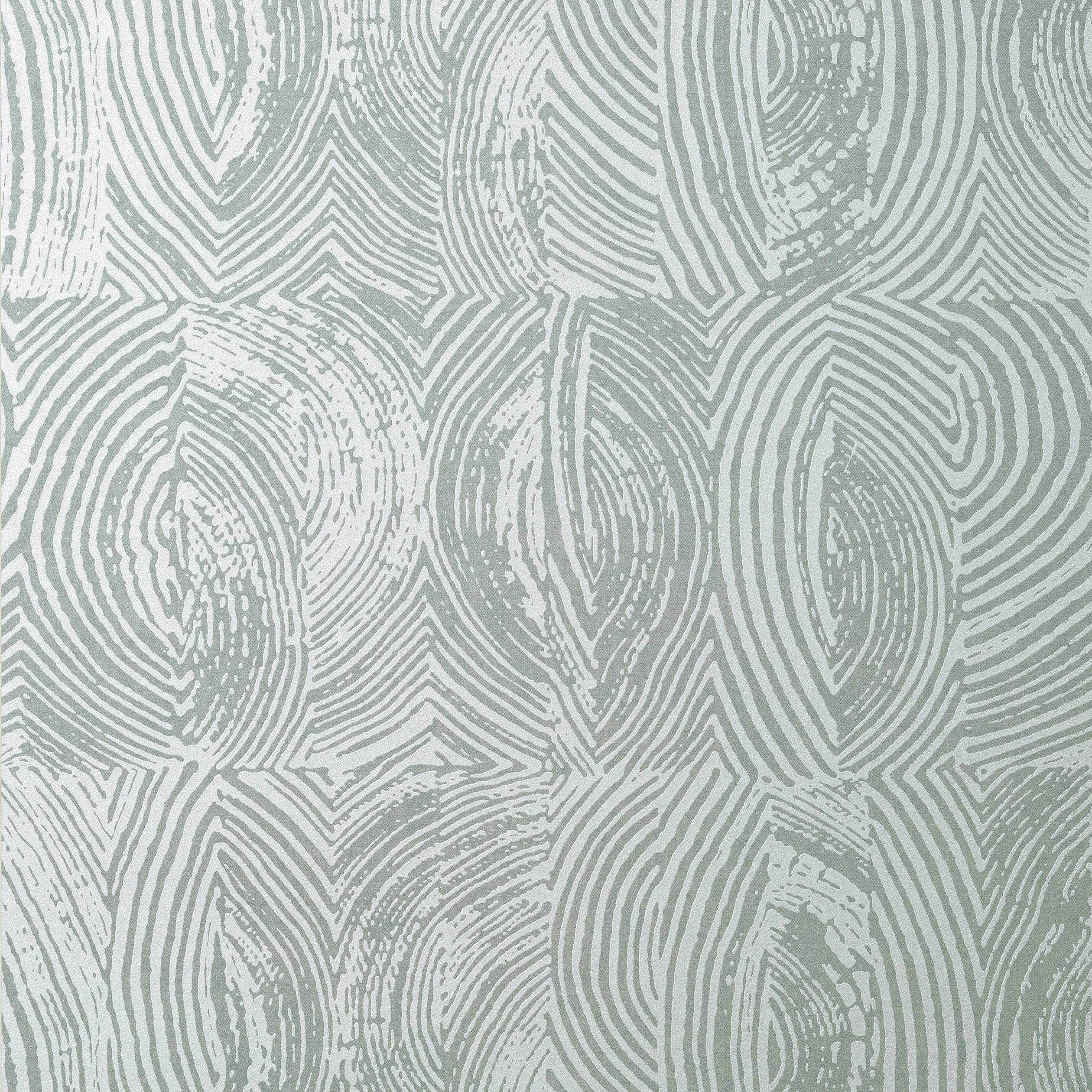 Volar wallpaper in metallic silver on smoke color - pattern number T413 - by Thibaut in the Modern Resource collection