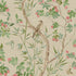 Claire fabric in coral and green color - pattern number T42009 - by Thibaut in the Sojourn collection