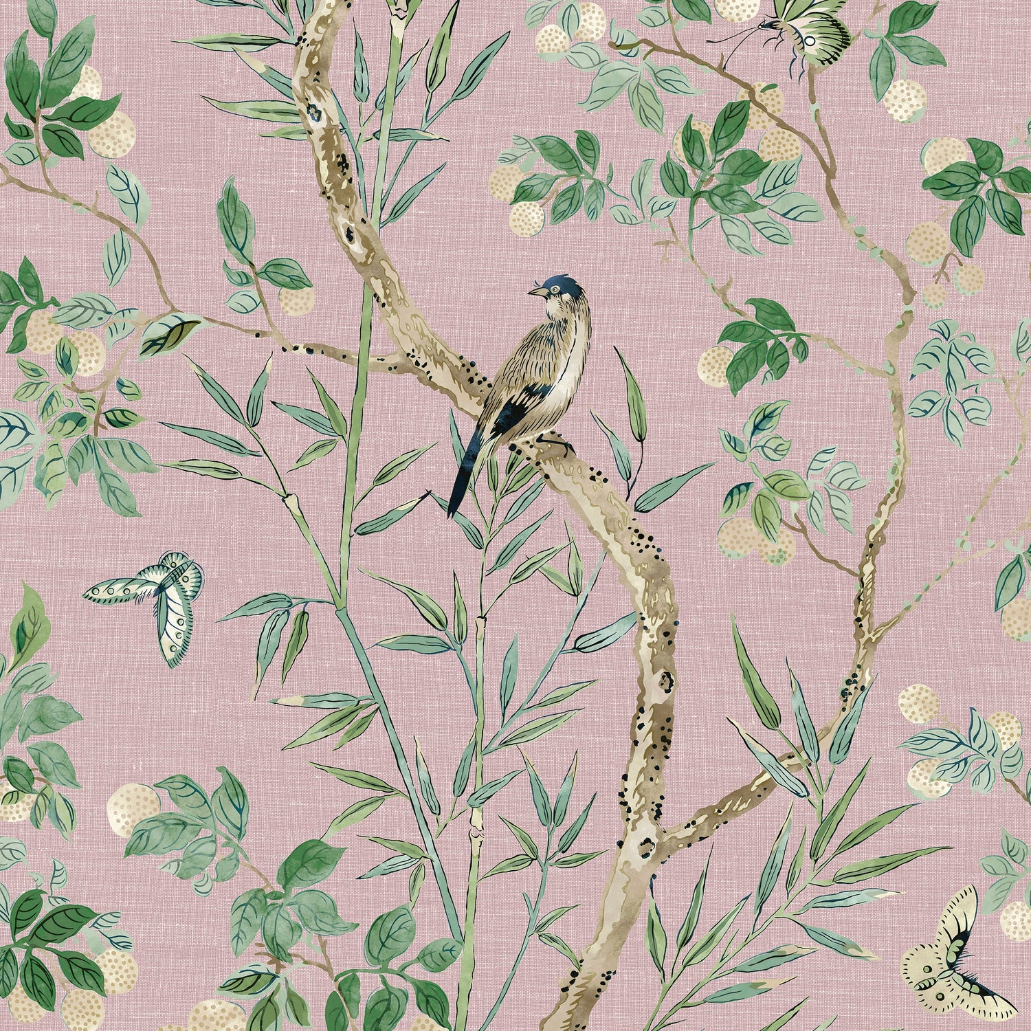 Claire fabric in lavender color - pattern number T42011 - by Thibaut in the Sojourn collection