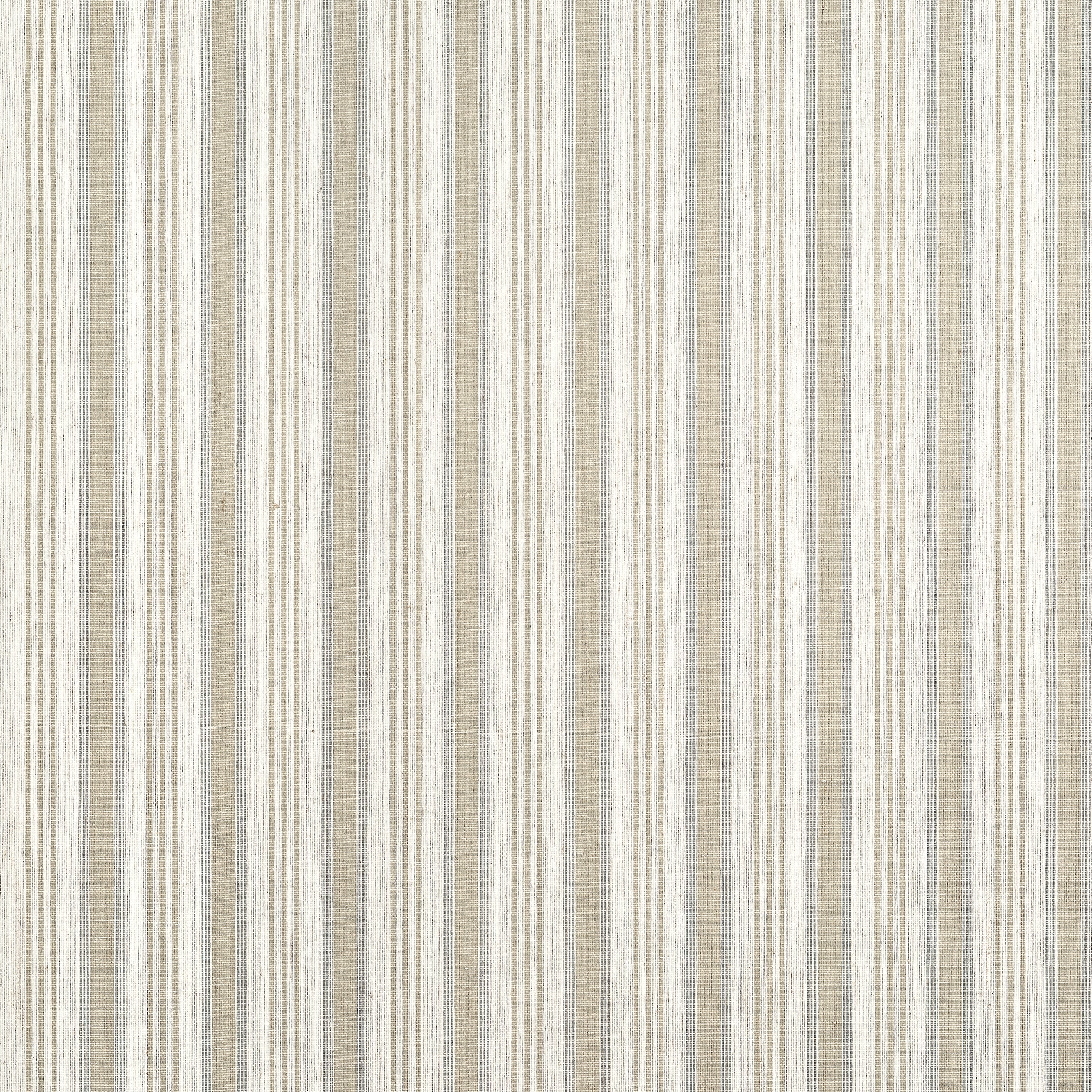 Bennett Stripe wallpaper in beige color - pattern number T44000 - by Thibaut in the Stripes and Checks Resource collection