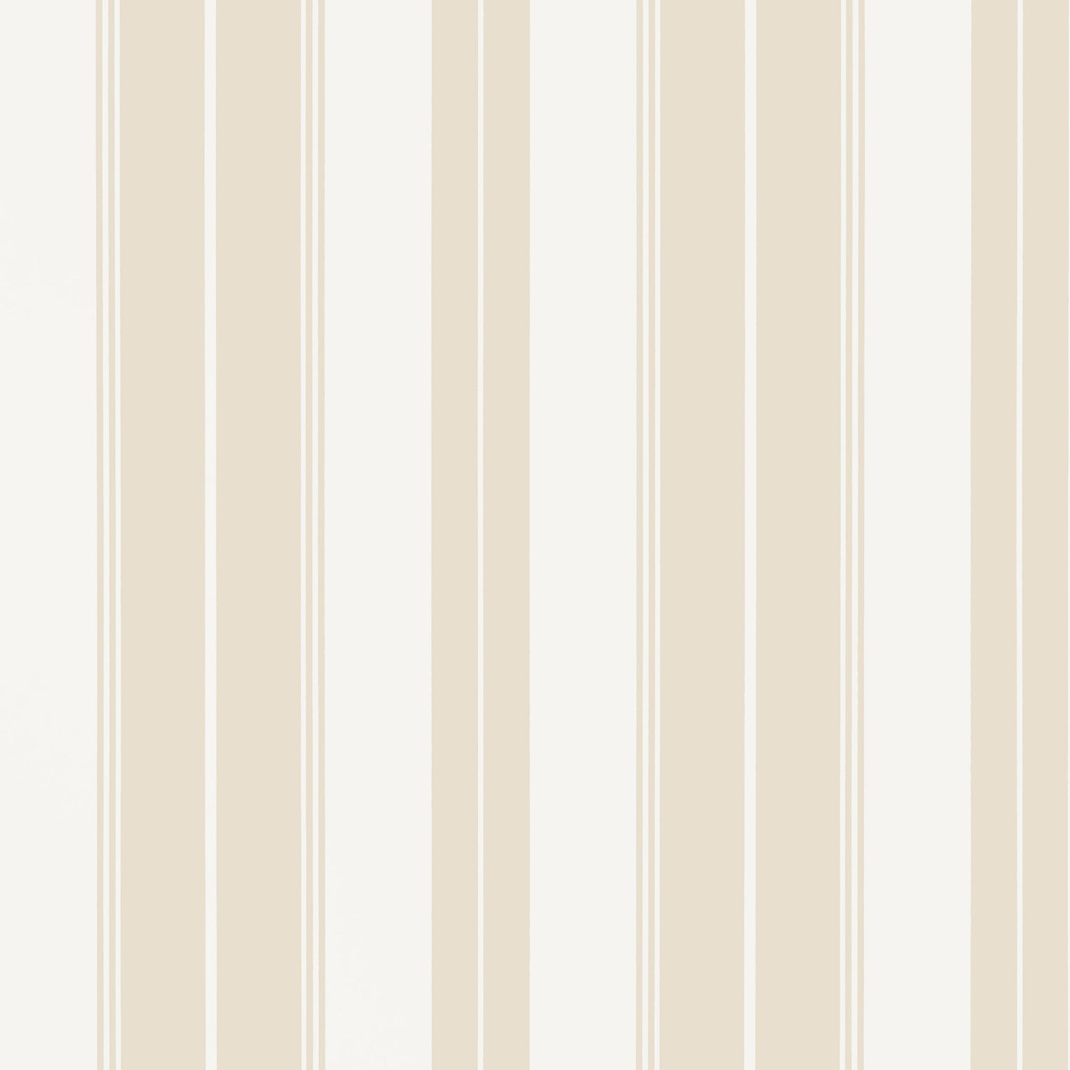 Norfolk Stripe fabric in beige color - pattern number T44039 - by Thibaut in the Stripes and Checks Resource collection