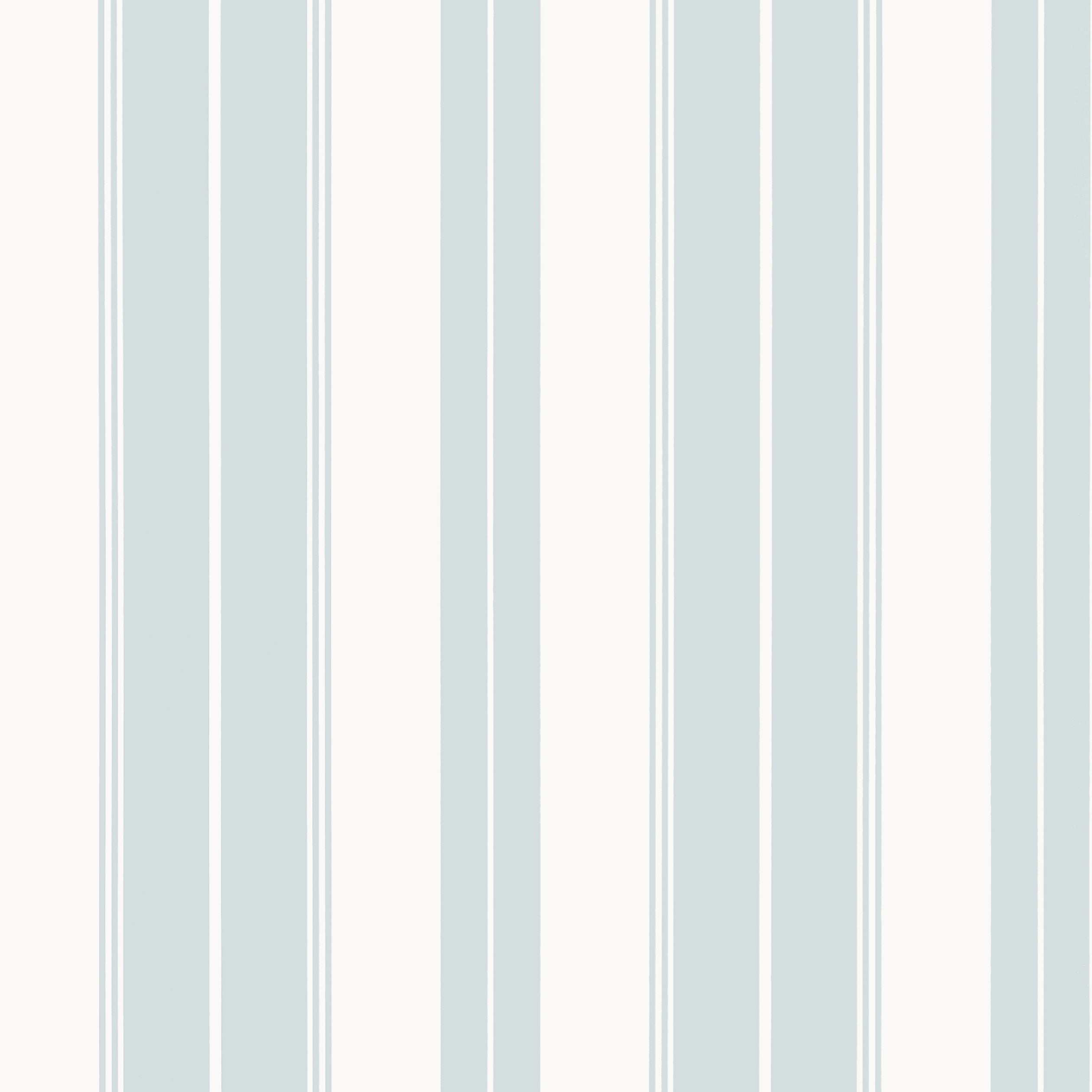 Norfolk Stripe fabric in spa blue color - pattern number T44043 - by Thibaut in the Stripes and Checks Resource collection
