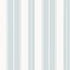 Norfolk Stripe fabric in spa blue color - pattern number T44043 - by Thibaut in the Stripes and Checks Resource collection