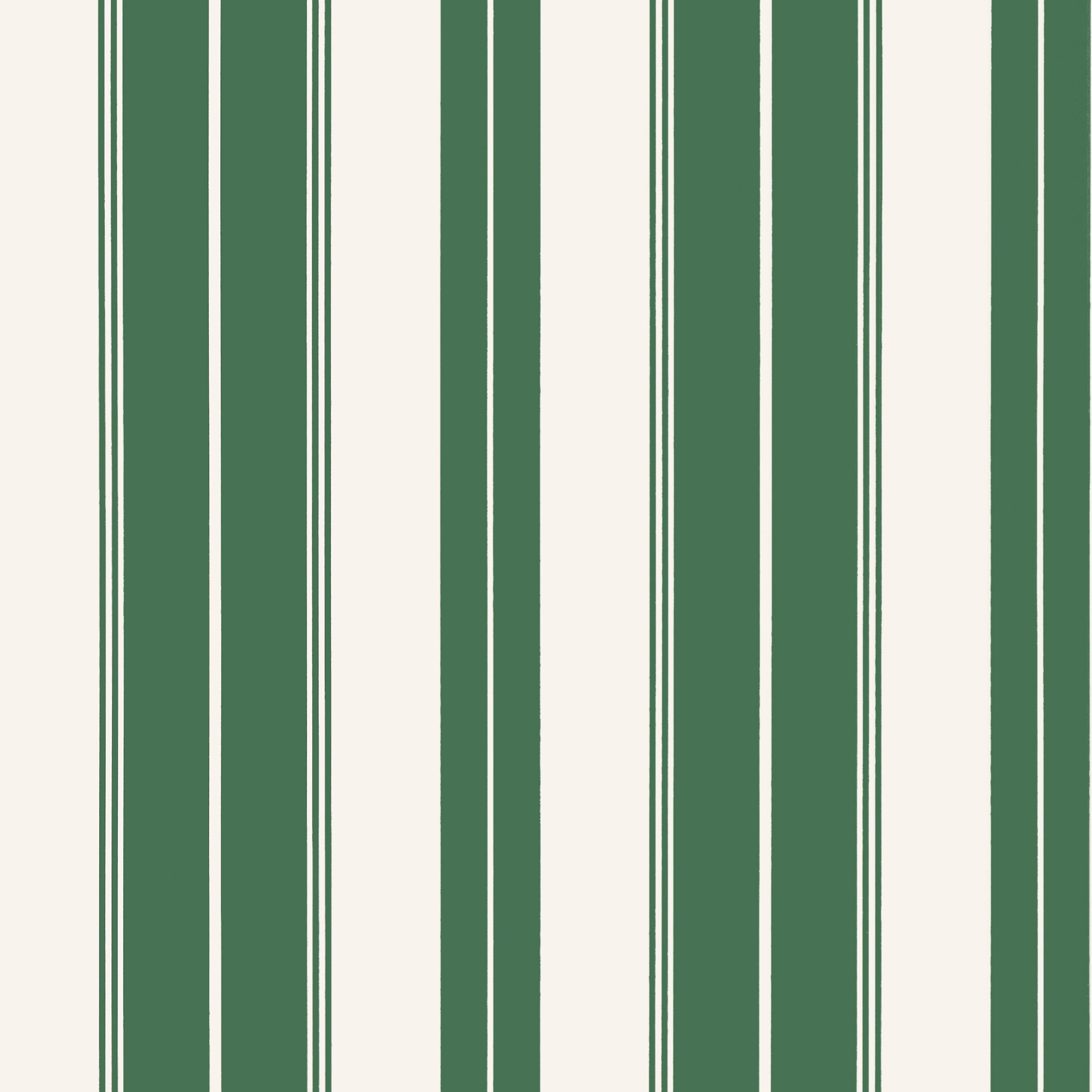 Norfolk Stripe fabric in green color - pattern number T44048 - by Thibaut in the Stripes and Checks Resource collection