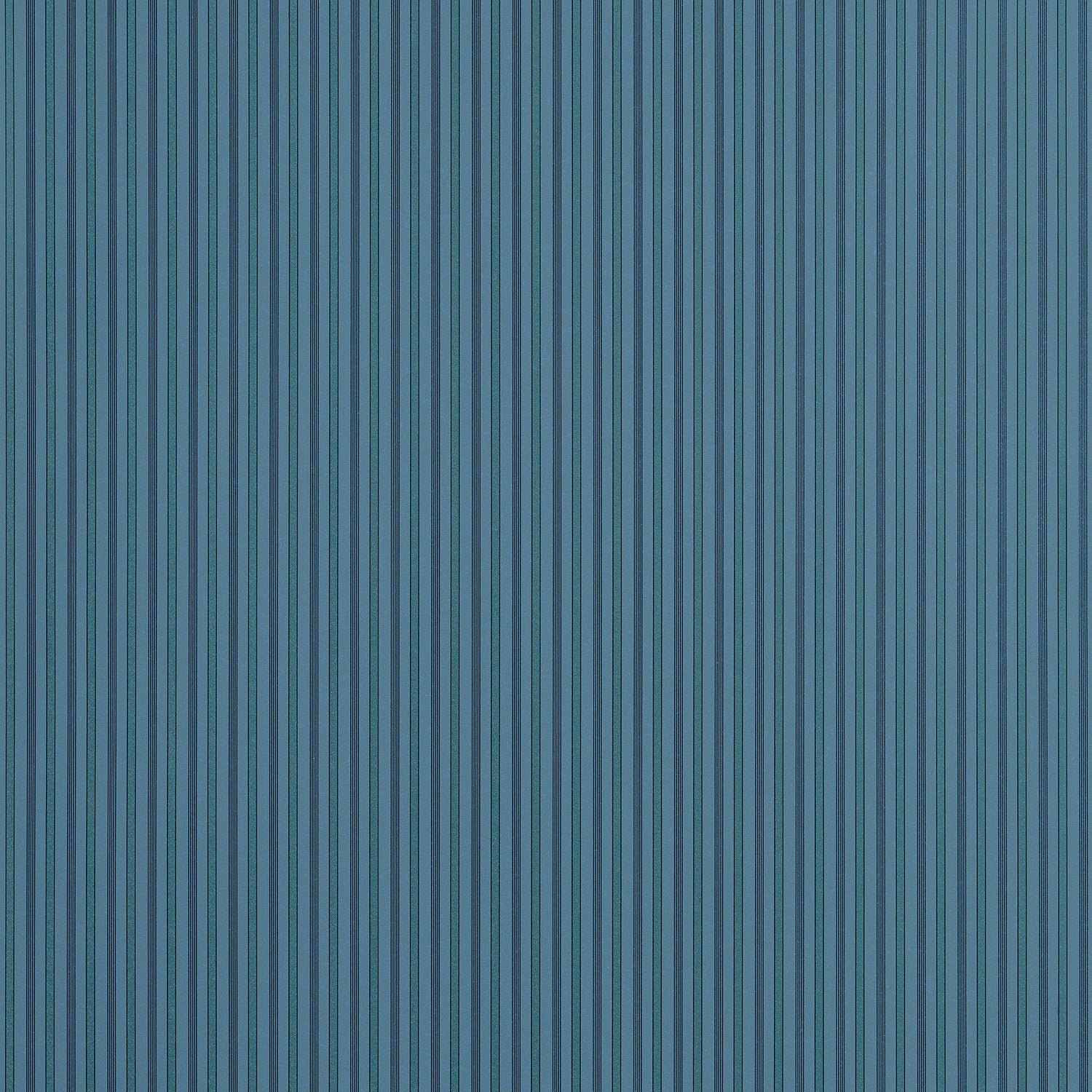 Conner Stripe wallpaper in peacock blue color - pattern number T44063 - by Thibaut in the Stripes and Checks Resource collection