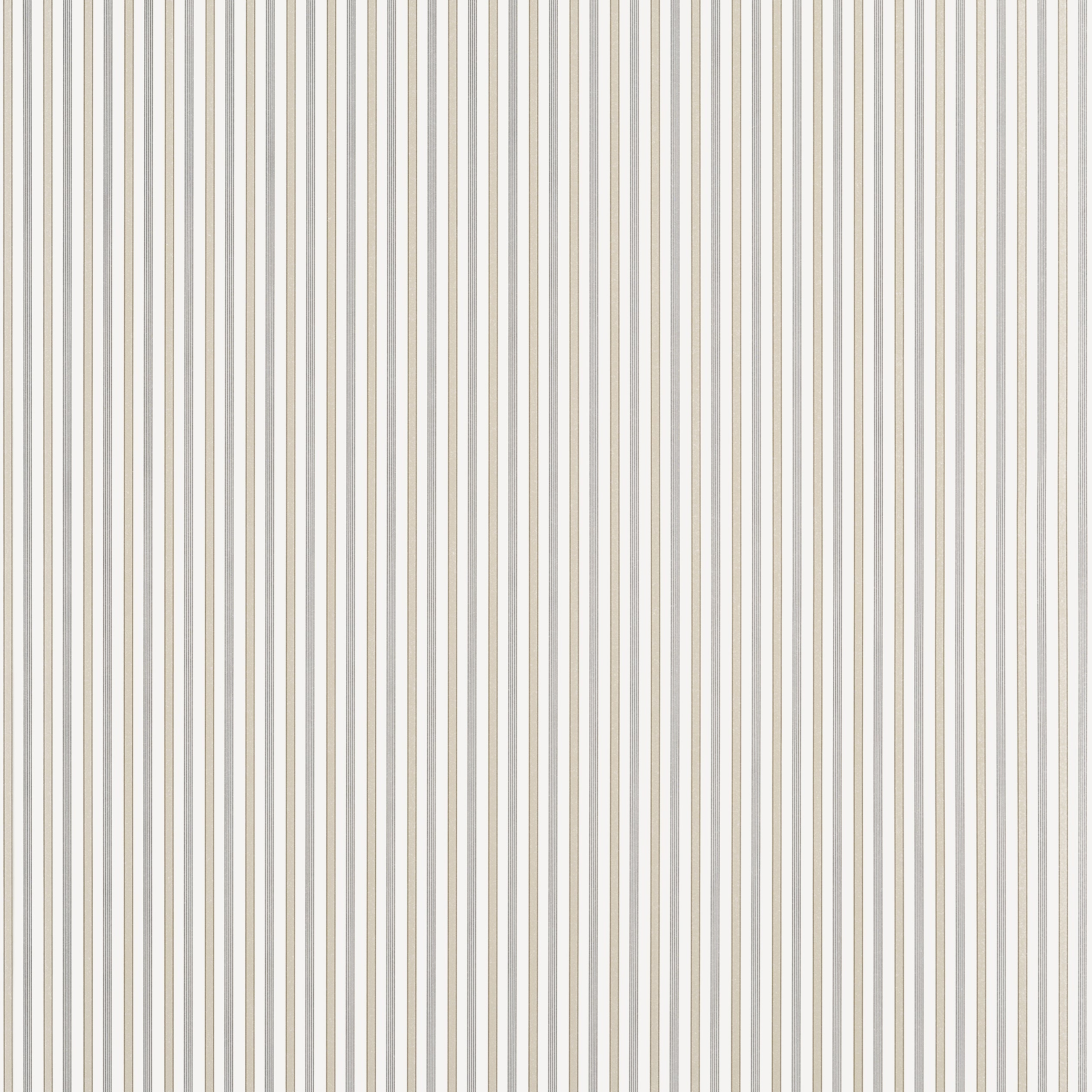 Conner Stripe wallpaper in beige and grey color - pattern number T44065 - by Thibaut in the Stripes and Checks Resource collection