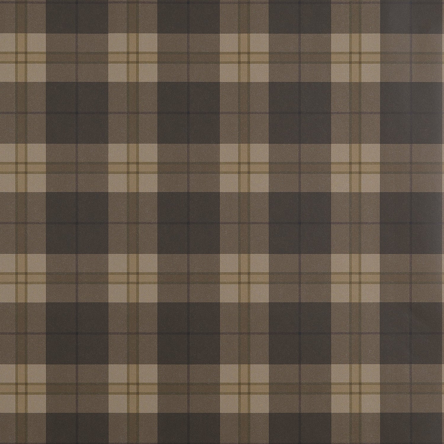 Douglas Plaid wallpaper in brown color - pattern number T44074 - by Thibaut in the Stripes and Checks Resource collection