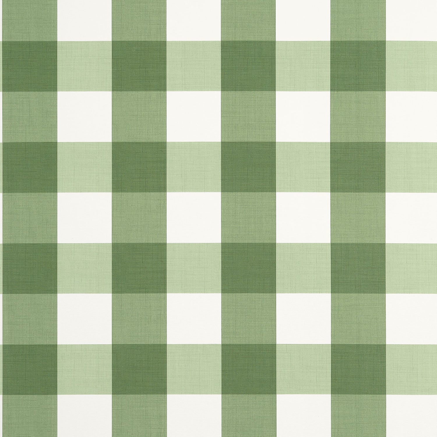 Buffalo Check wallpaper in green color - pattern number T44078 - by Thibaut in the Stripes and Checks Resource collection