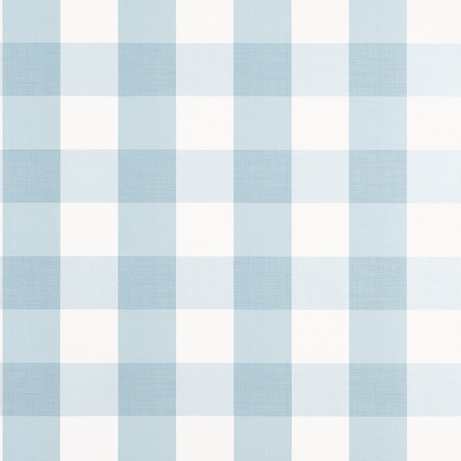 Buffalo Check wallpaper in spa blue color - pattern number T44080 - by Thibaut in the Stripes and Checks Resource collection