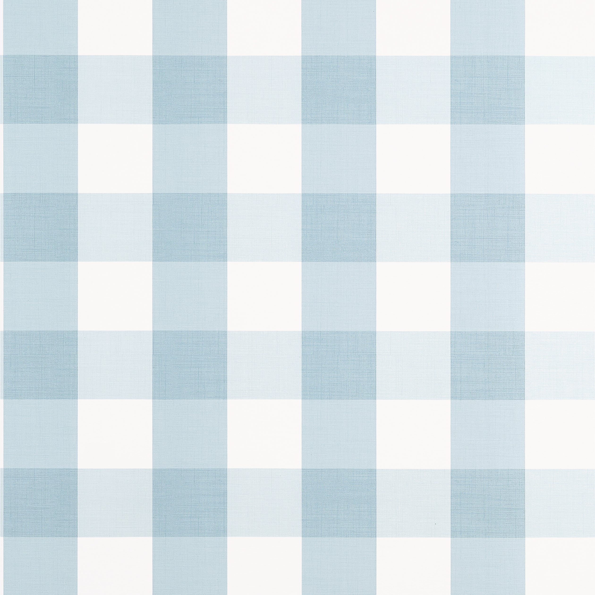 Buffalo Check wallpaper in spa blue color - pattern number T44080 - by Thibaut in the Stripes and Checks Resource collection