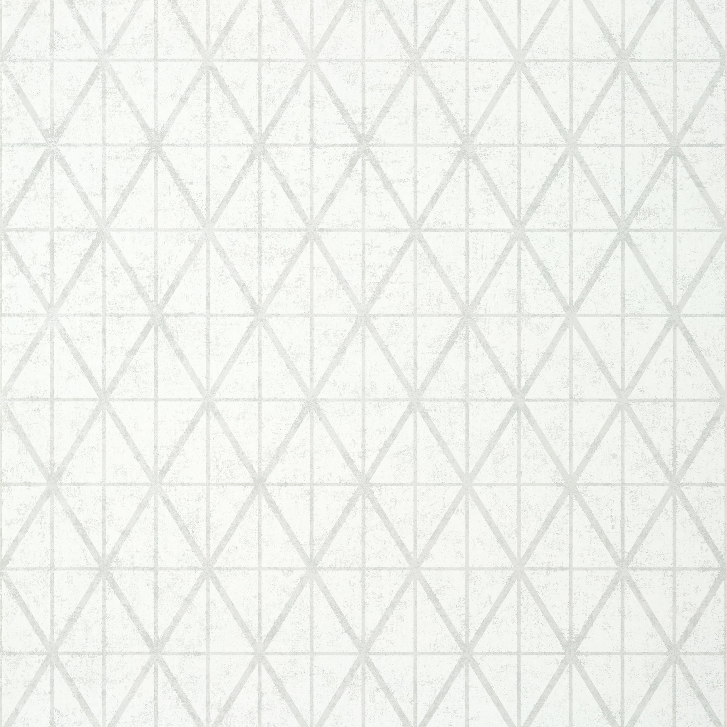 Capella wallpaper in snow color - pattern number T443 - by Thibaut in the Modern Resource collection