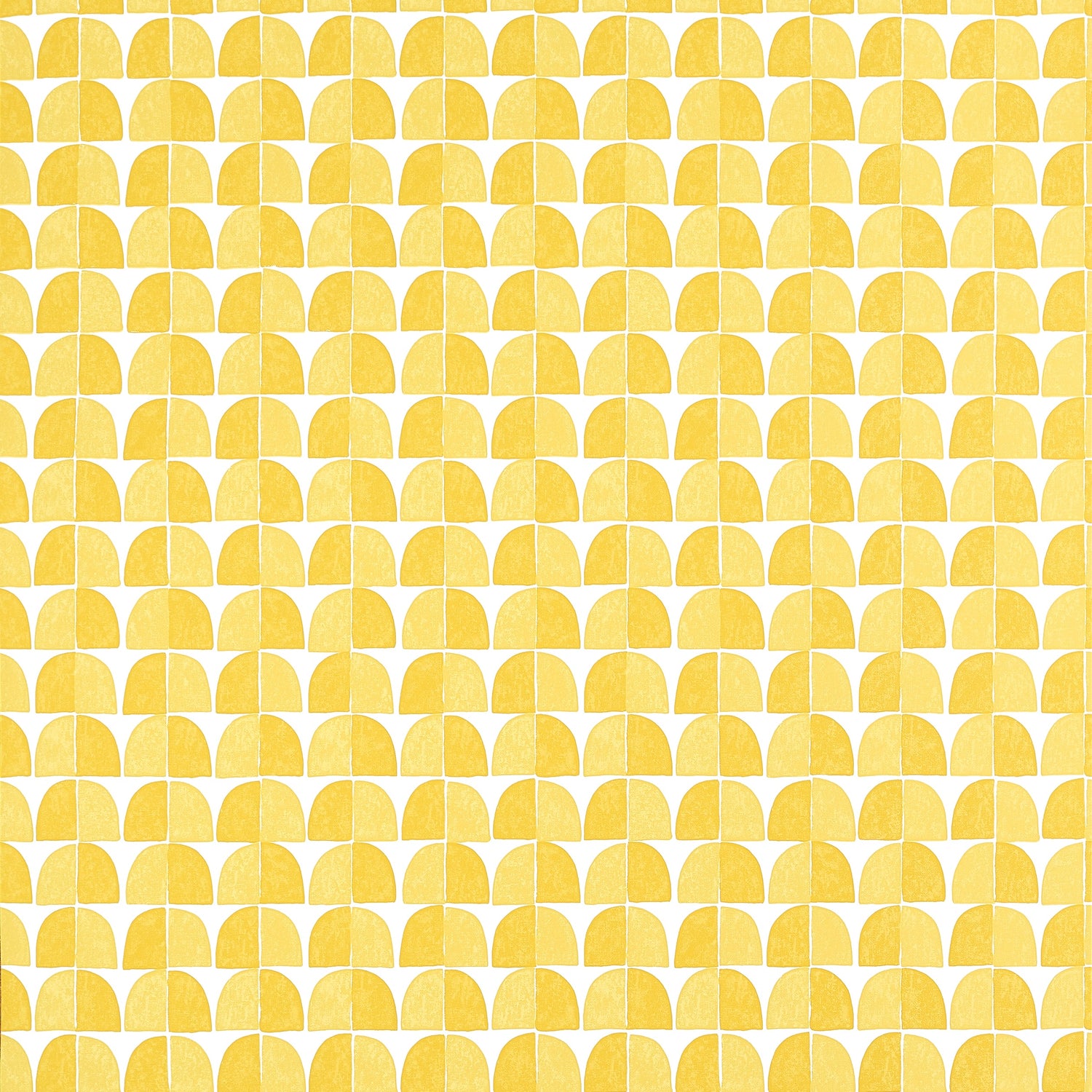 Solsbury wallpaper in sunshine yellow color - pattern number T45020 - by Thibaut in the Wanderlust collection
