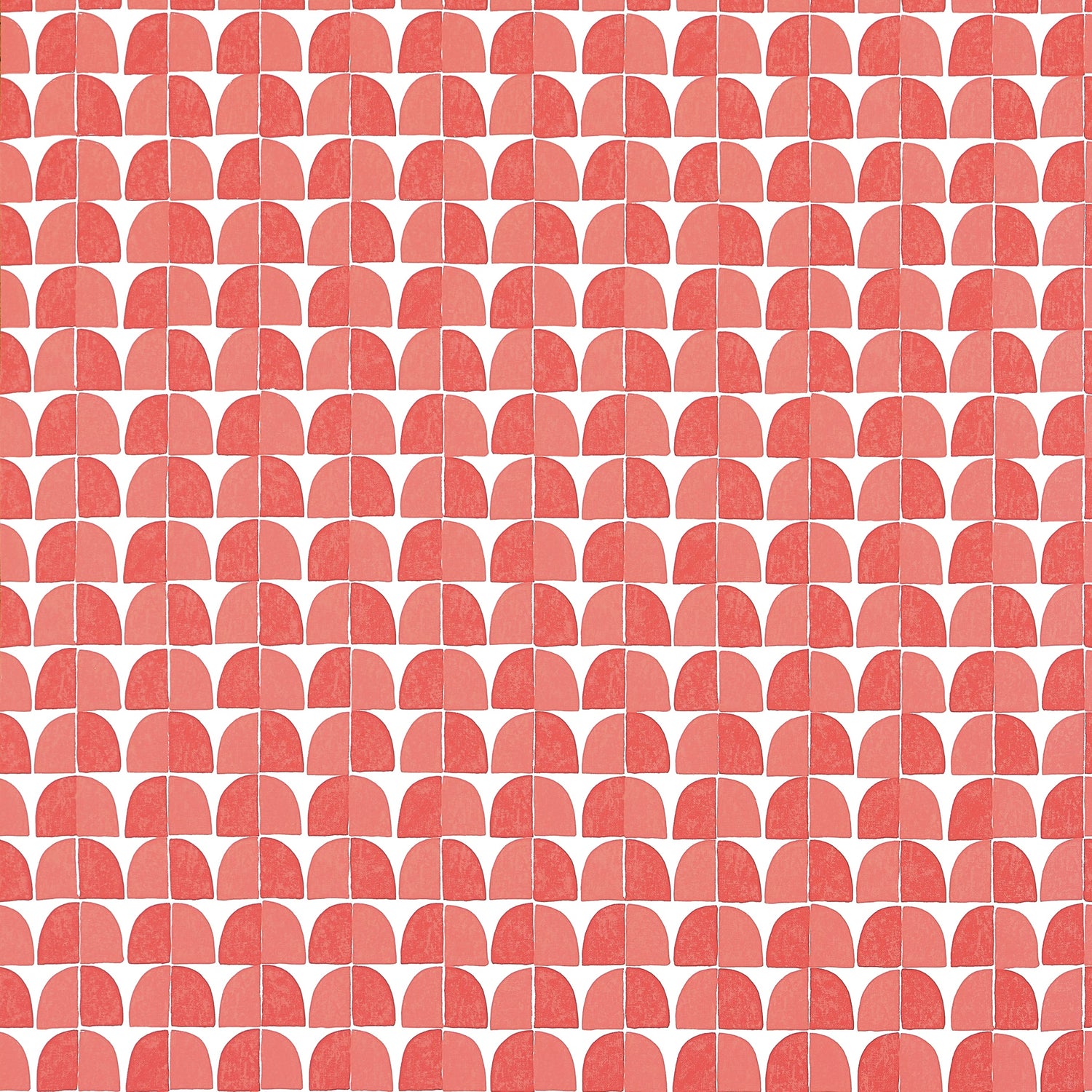 Solsbury wallpaper in coral color - pattern number T45021 - by Thibaut in the Wanderlust collection