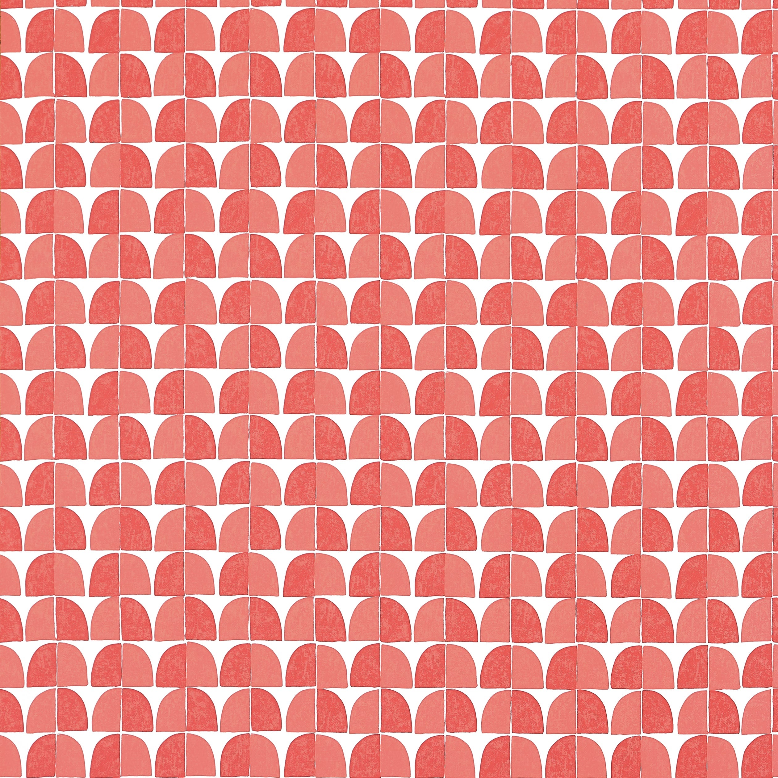 Solsbury wallpaper in coral color - pattern number T45021 - by Thibaut in the Wanderlust collection
