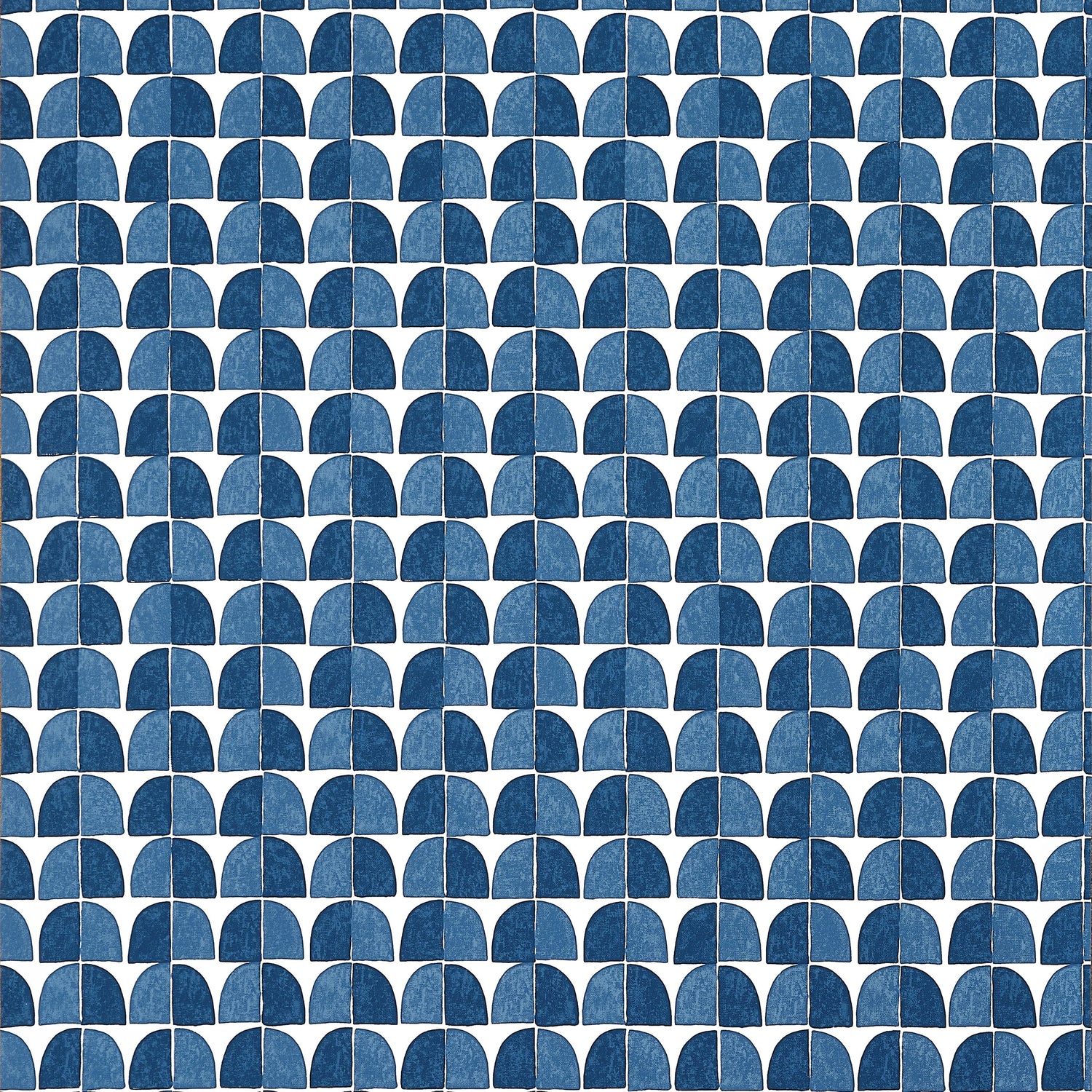 Solsbury wallpaper in navy color - pattern number T45023 - by Thibaut in the Wanderlust collection