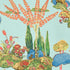 Orleans wallpaper in turquoise color - pattern number T45030 - by Thibaut in the Wanderlust collection