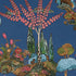 Orleans wallpaper in navy color - pattern number T45031 - by Thibaut in the Wanderlust collection