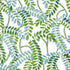 Augusta wallpaper in blue and green color - pattern number T45038 - by Thibaut in the Wanderlust collection