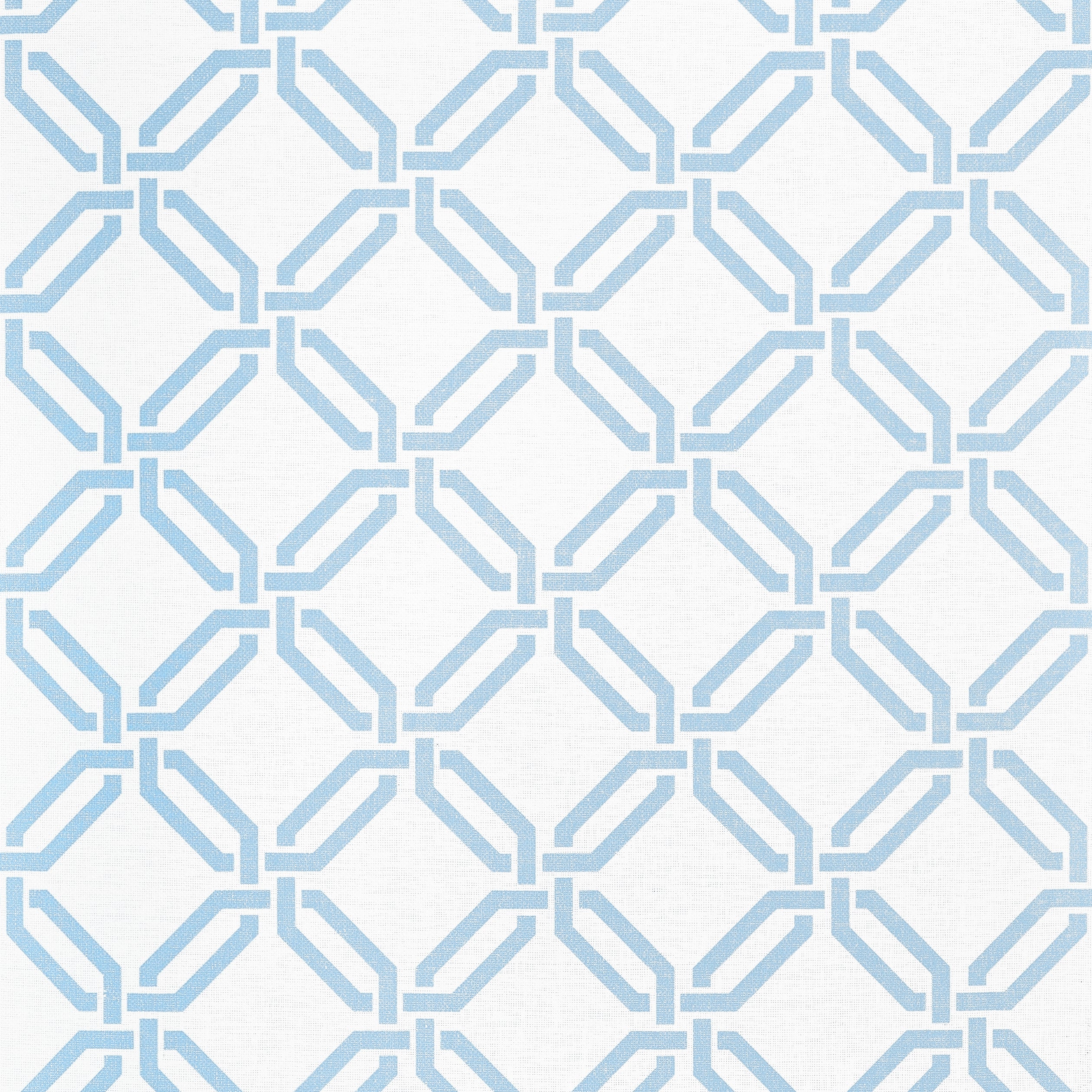 Miramar Way wallpaper in light blue color - pattern number T45053 - by Thibaut in the Wanderlust collection