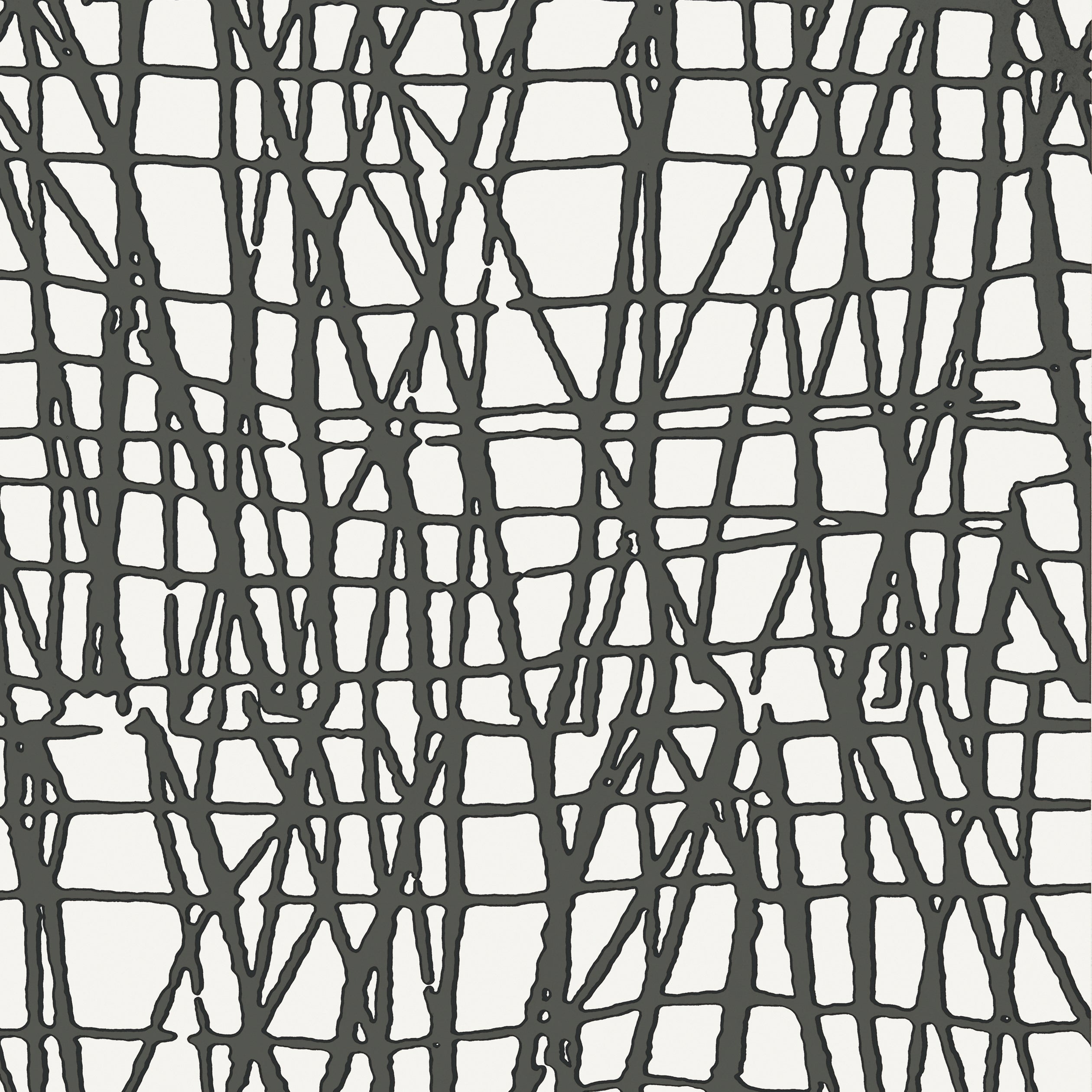 Mori wallpaper in black color - pattern number T456 - by Thibaut in the Modern Resource collection