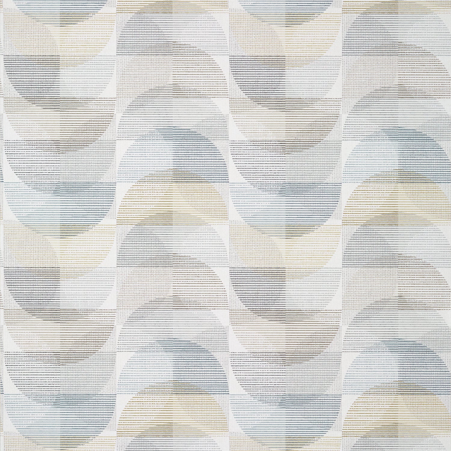 Half Moon wallpaper in neutral color - pattern number T457 - by Thibaut in the Modern Resource collection