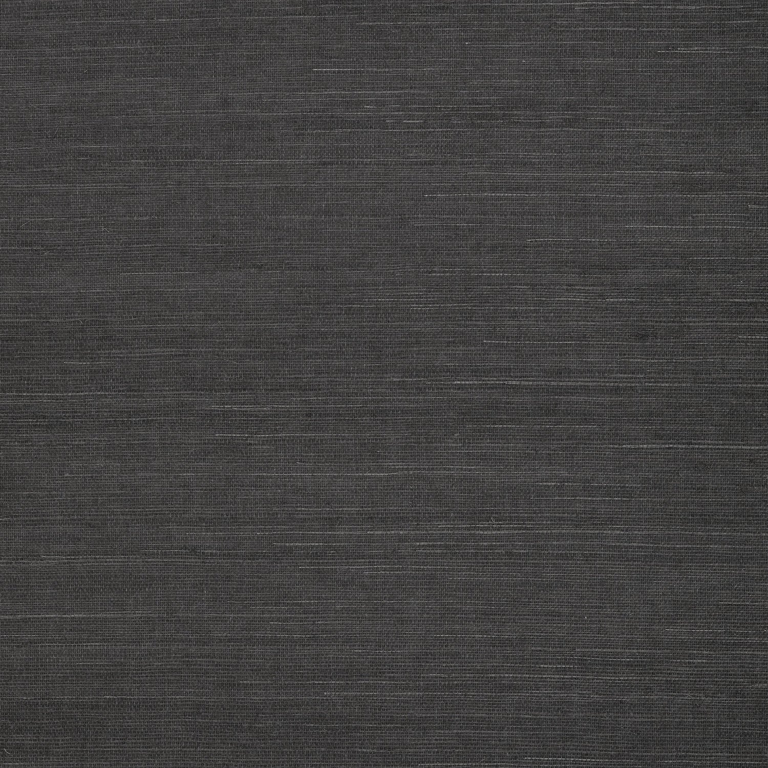 Shang Extra Fine Sisal wallpaper in charcoal color - pattern number T5040 - by Thibaut in the Grasscloth Resource Volume 4 collection